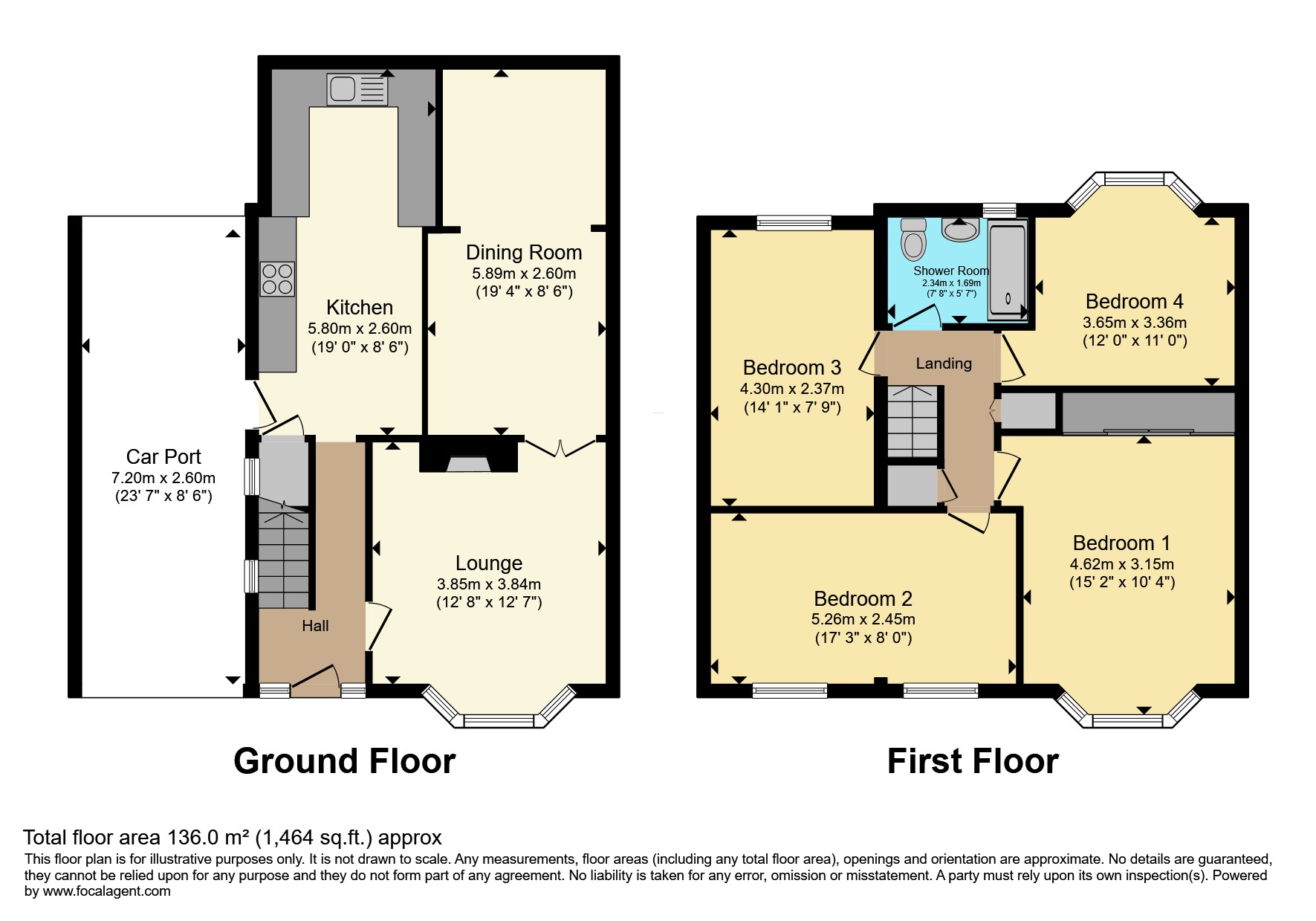 83, Grange Road, Rotherham floorplan
