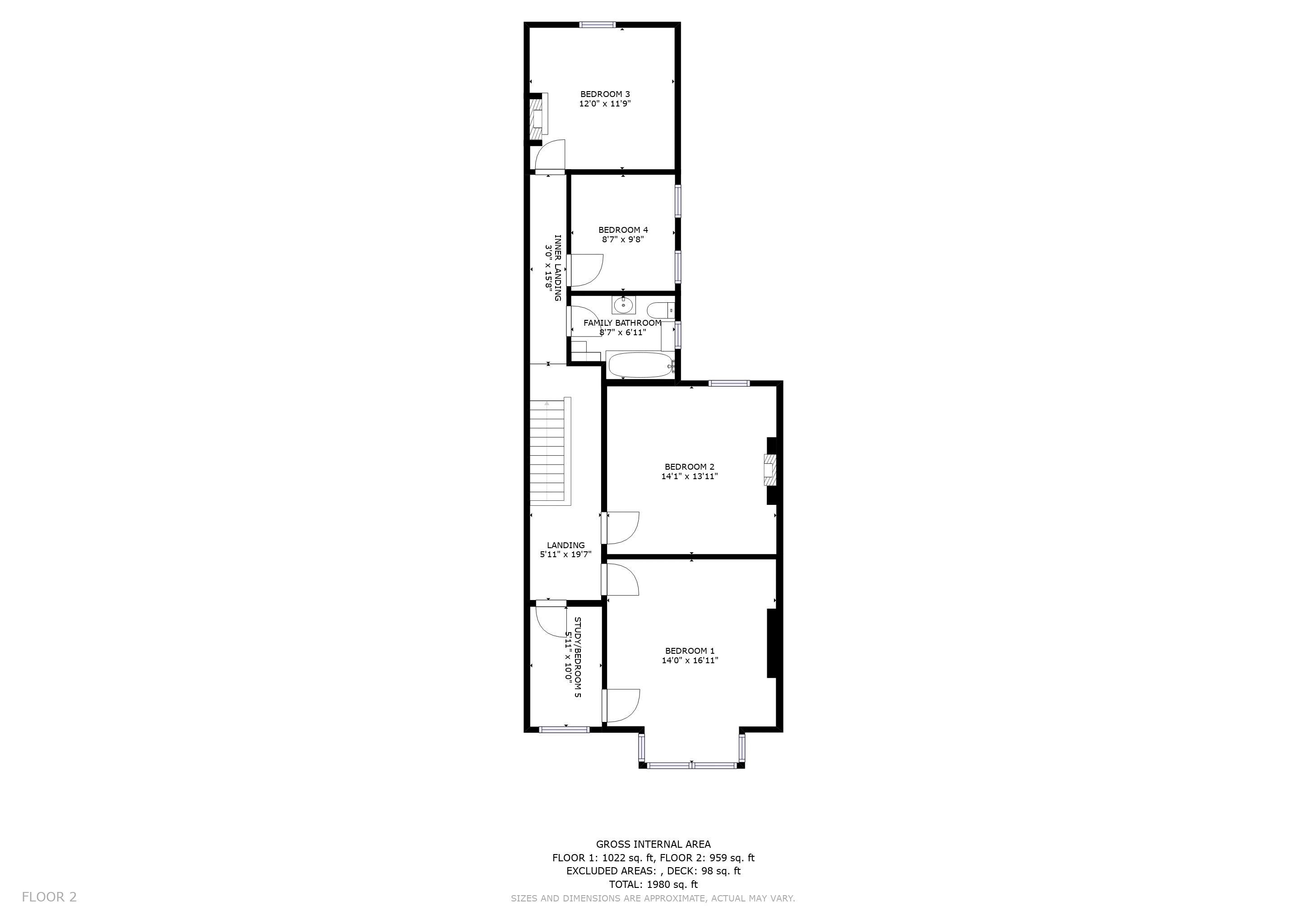 Thorpe Lea Road, Peterborough PE3, 5 bedroom semidetached house for
