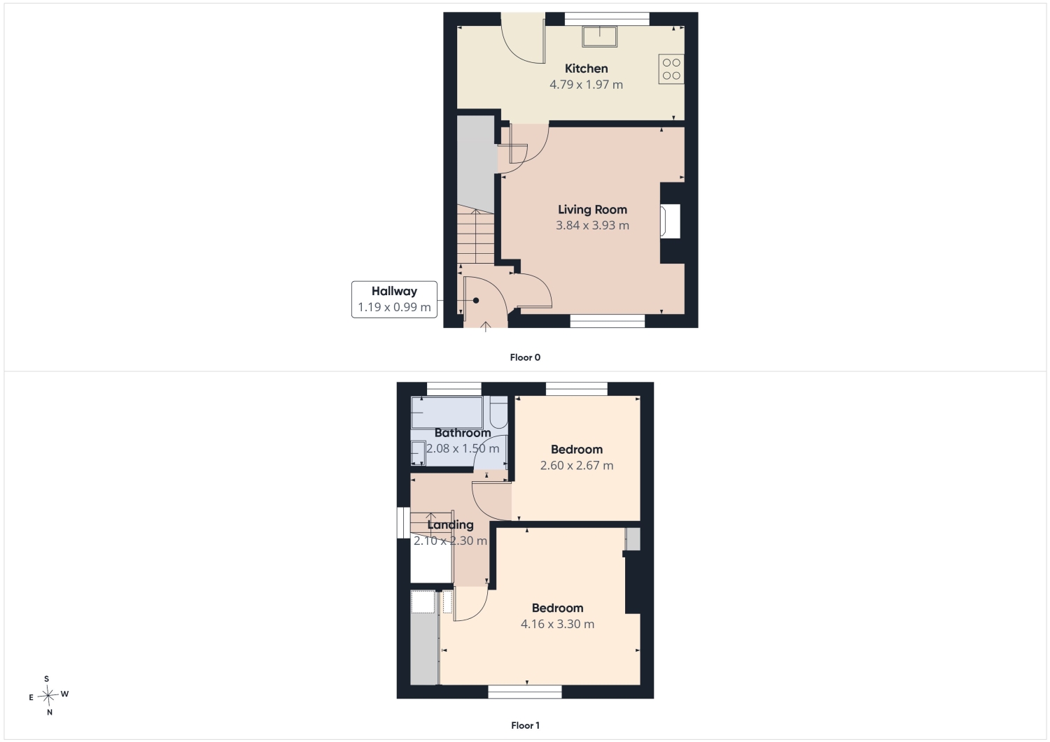 1, Greenfield Avenue, Leeds floorplan
