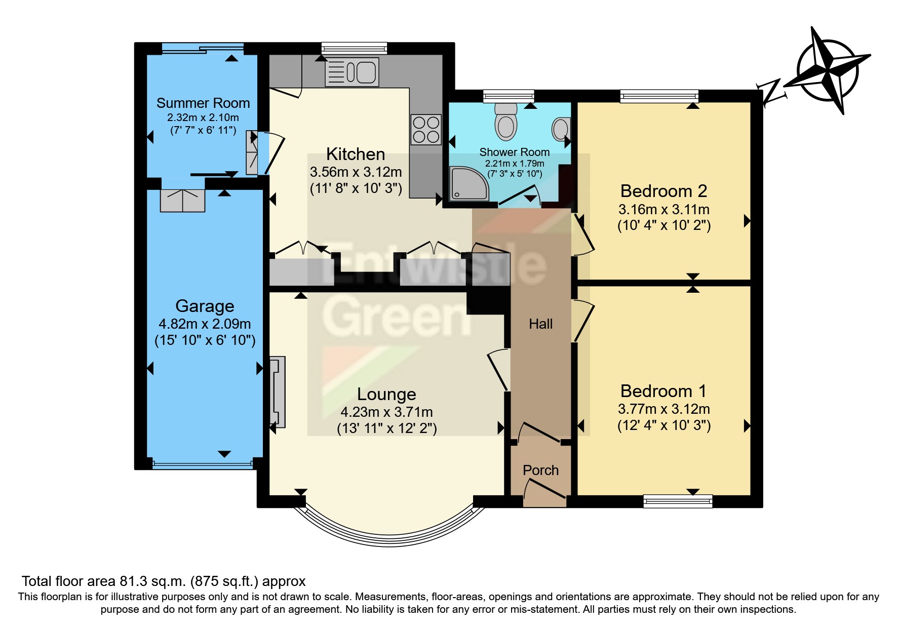 Wilson Grove, Heysham, Morecambe LA3, 2 bedroom bungalow for sale