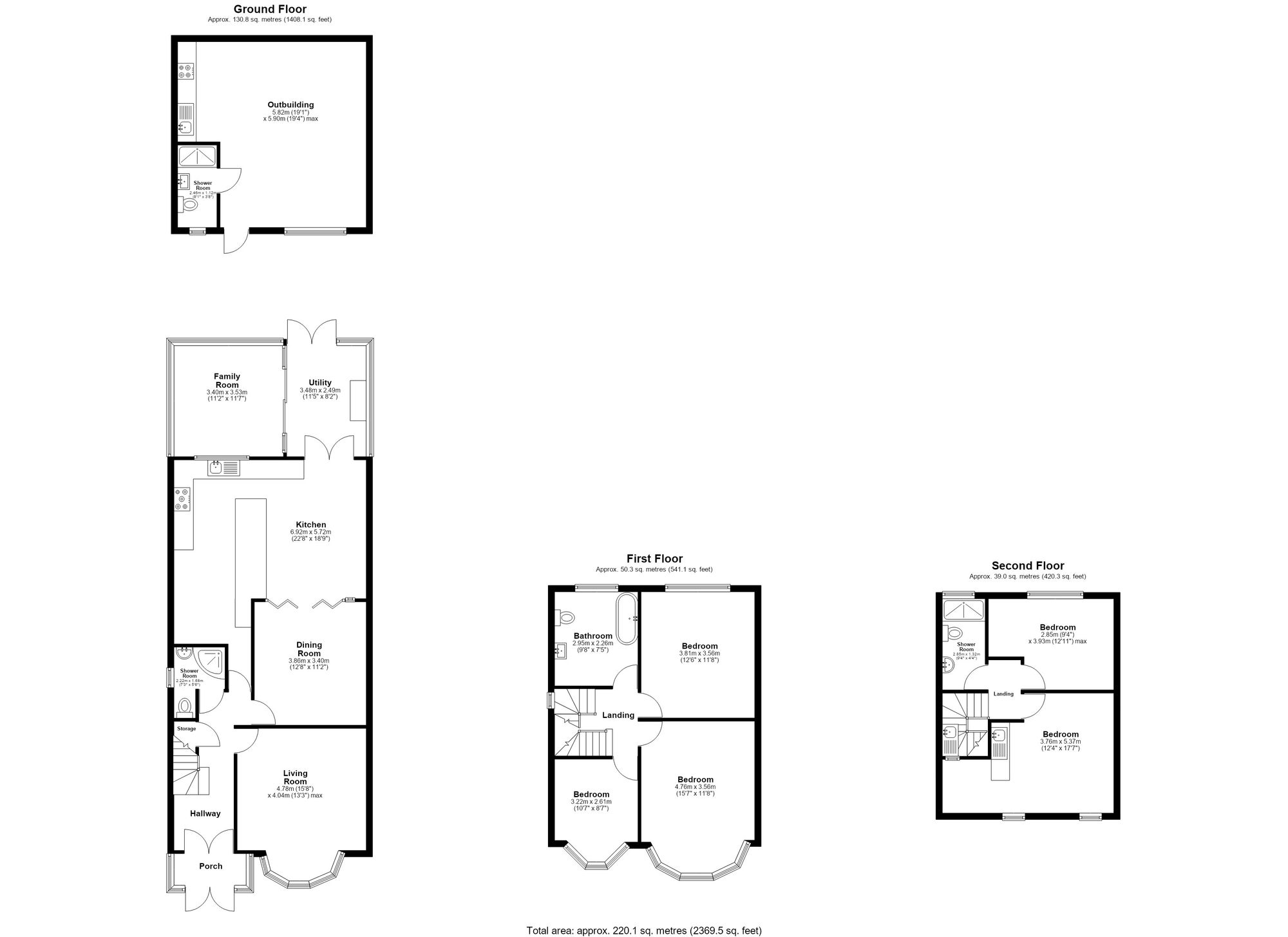 99 Woodford Avenue, Ilford floorplan