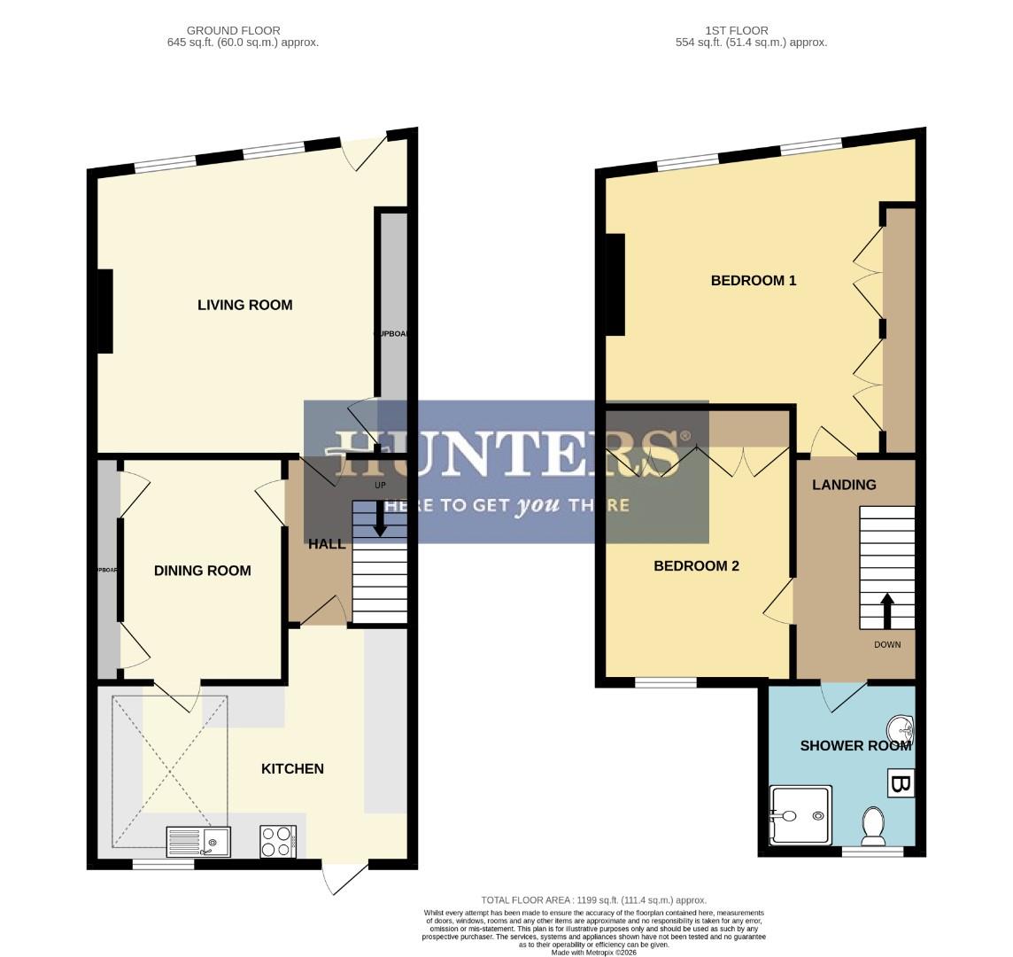 The Old Barbershop, 53, Dean Lane, Bristol floorplan