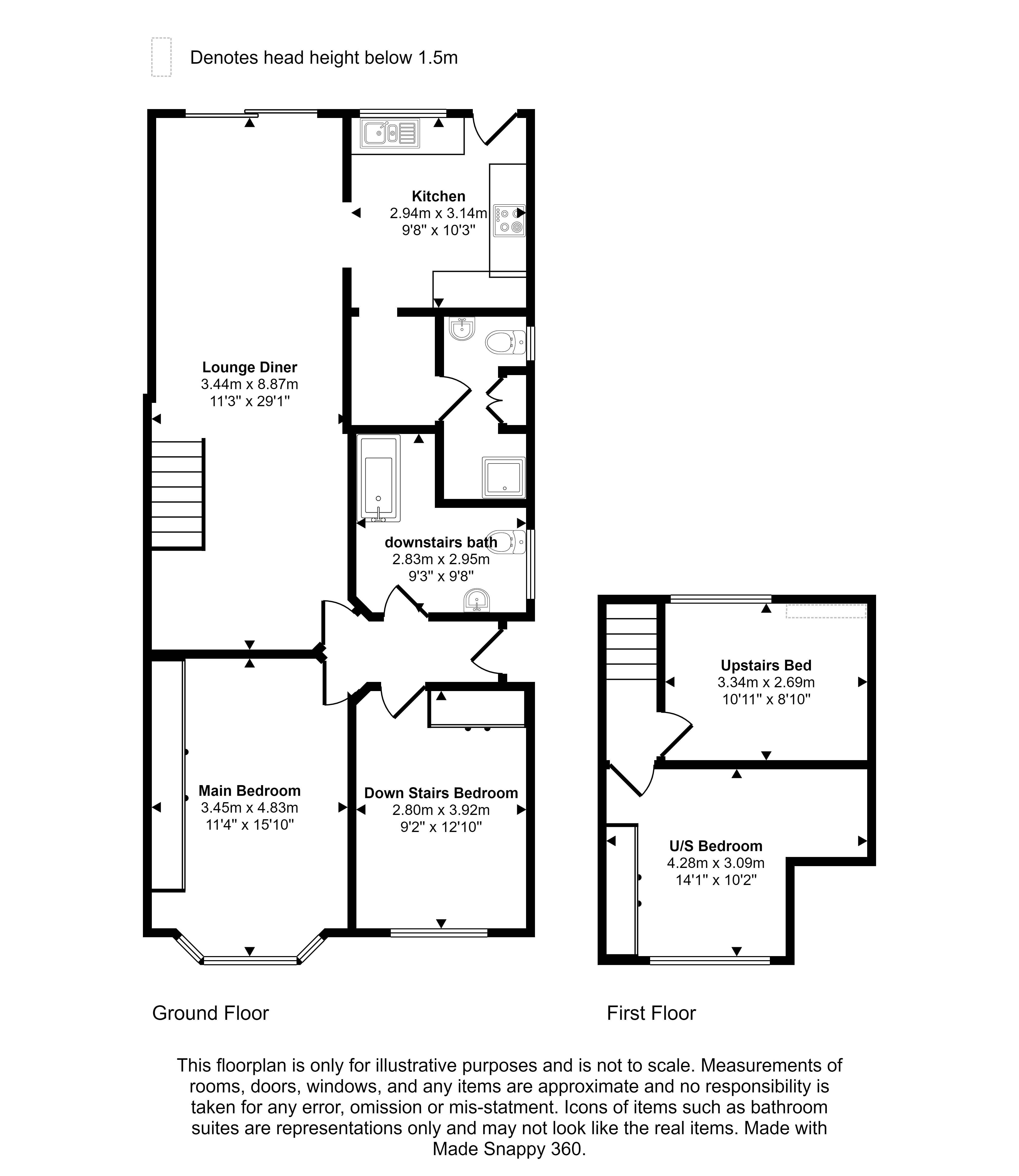 Waverley Gardens, North Grays RM16, 4 bedroom bungalow for sale