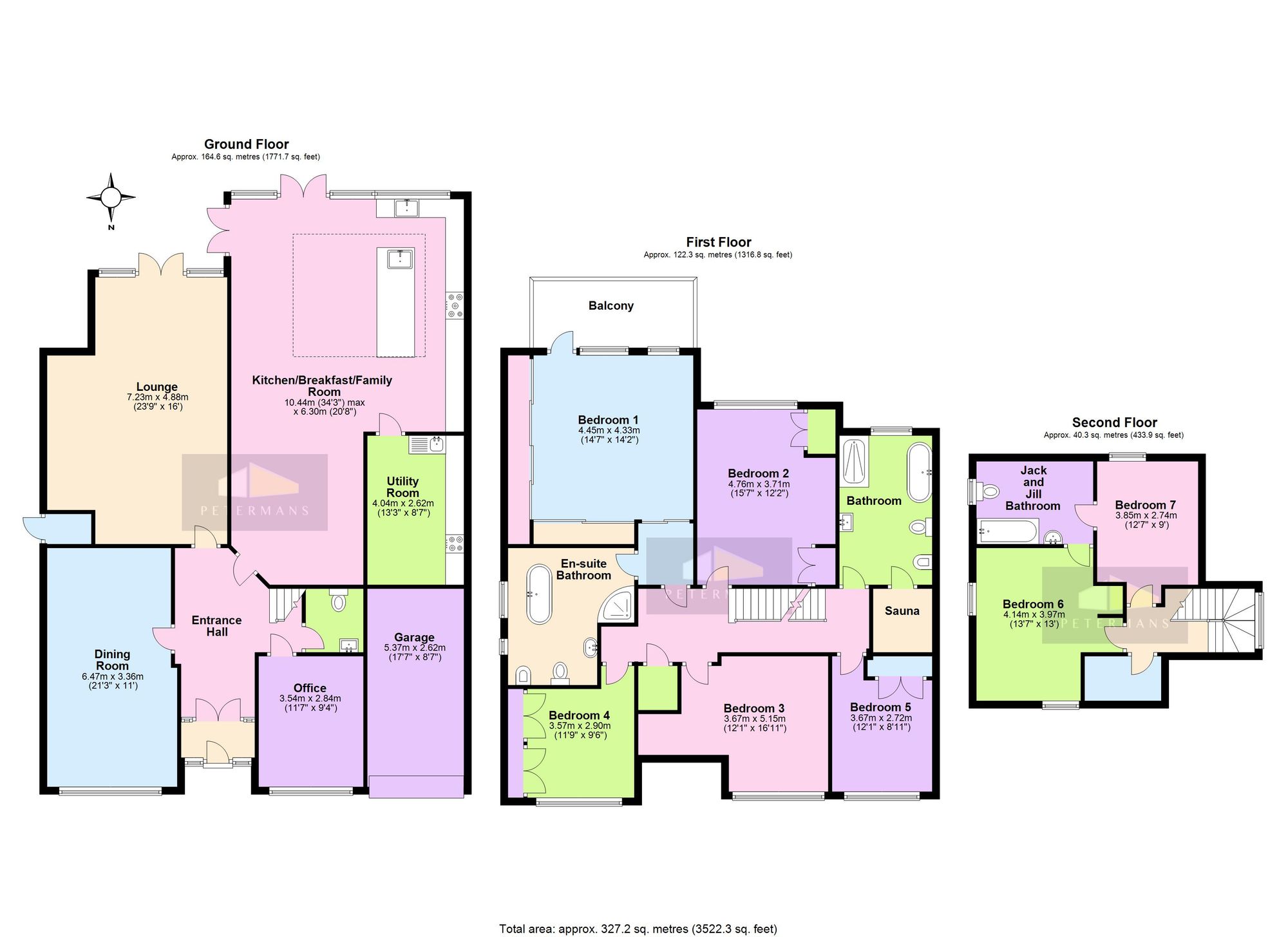 36 Penshurst Gardens, Edgware floorplan