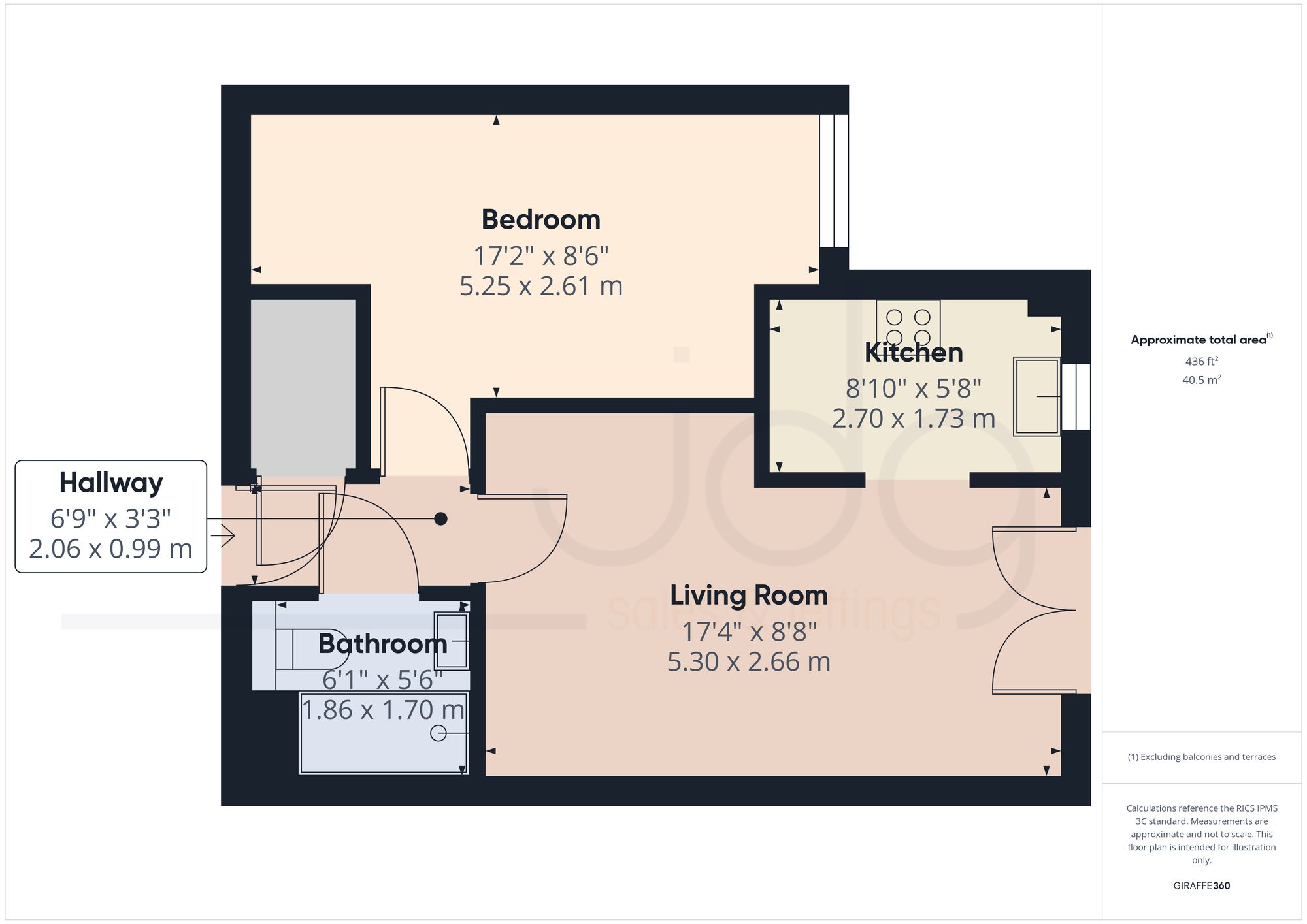 57 Spinners Court, Lancaster floorplan