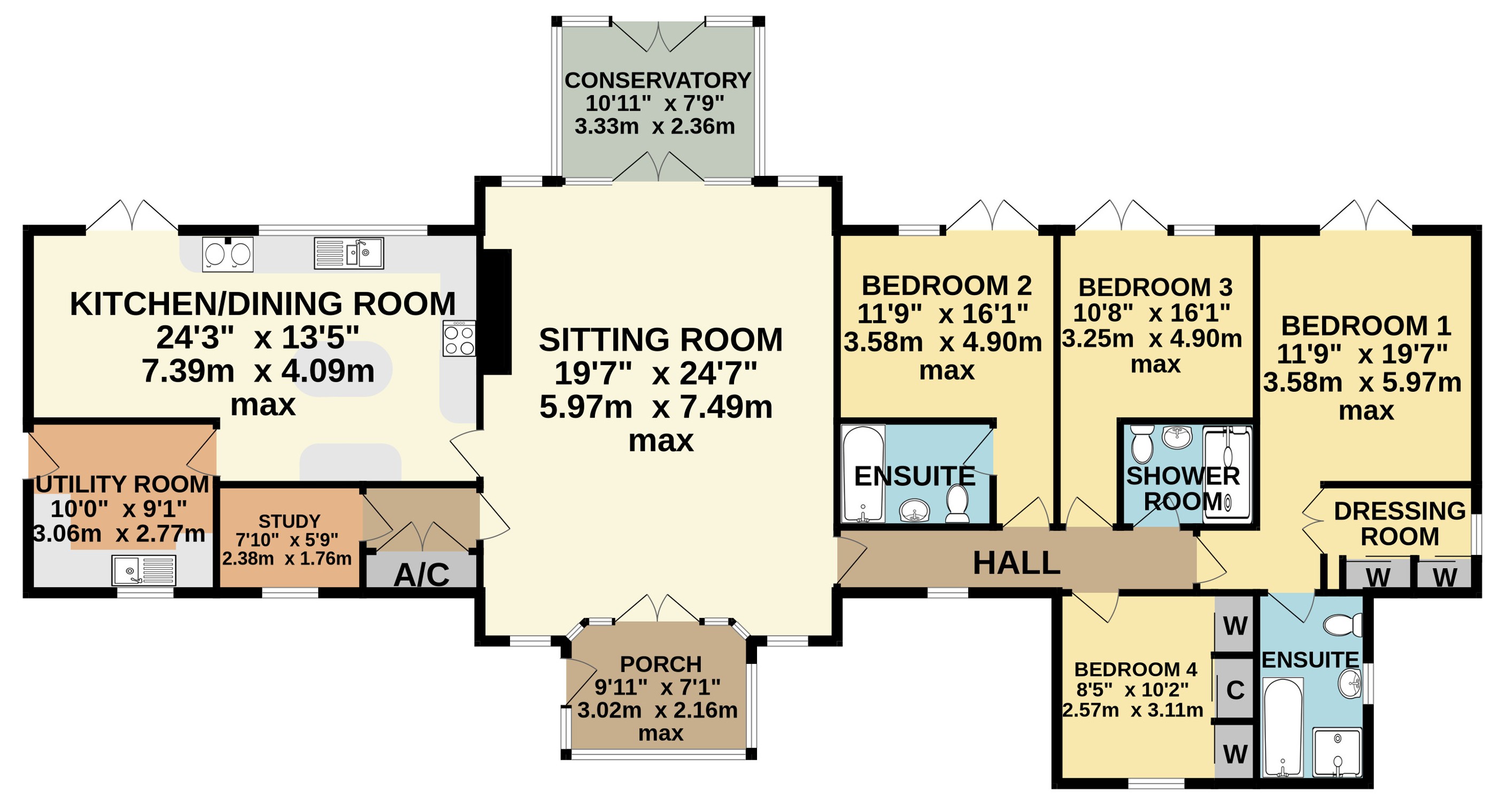 Chapel, Cornwall floorplan