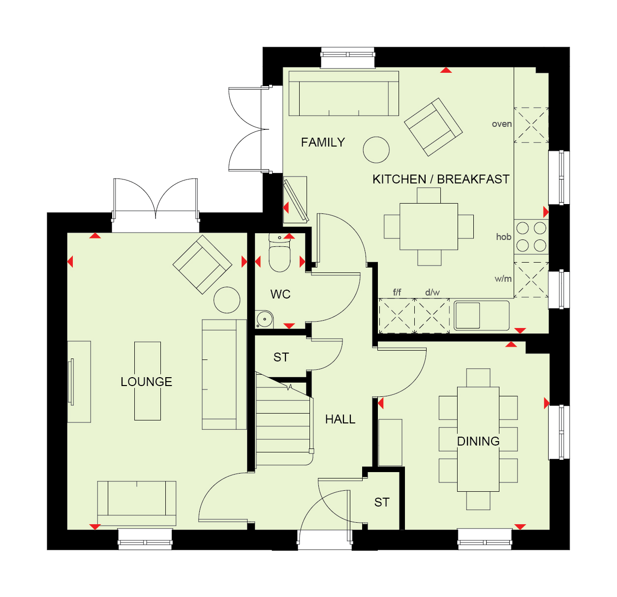 H9206337, Hawking Close, Aylesford floorplan