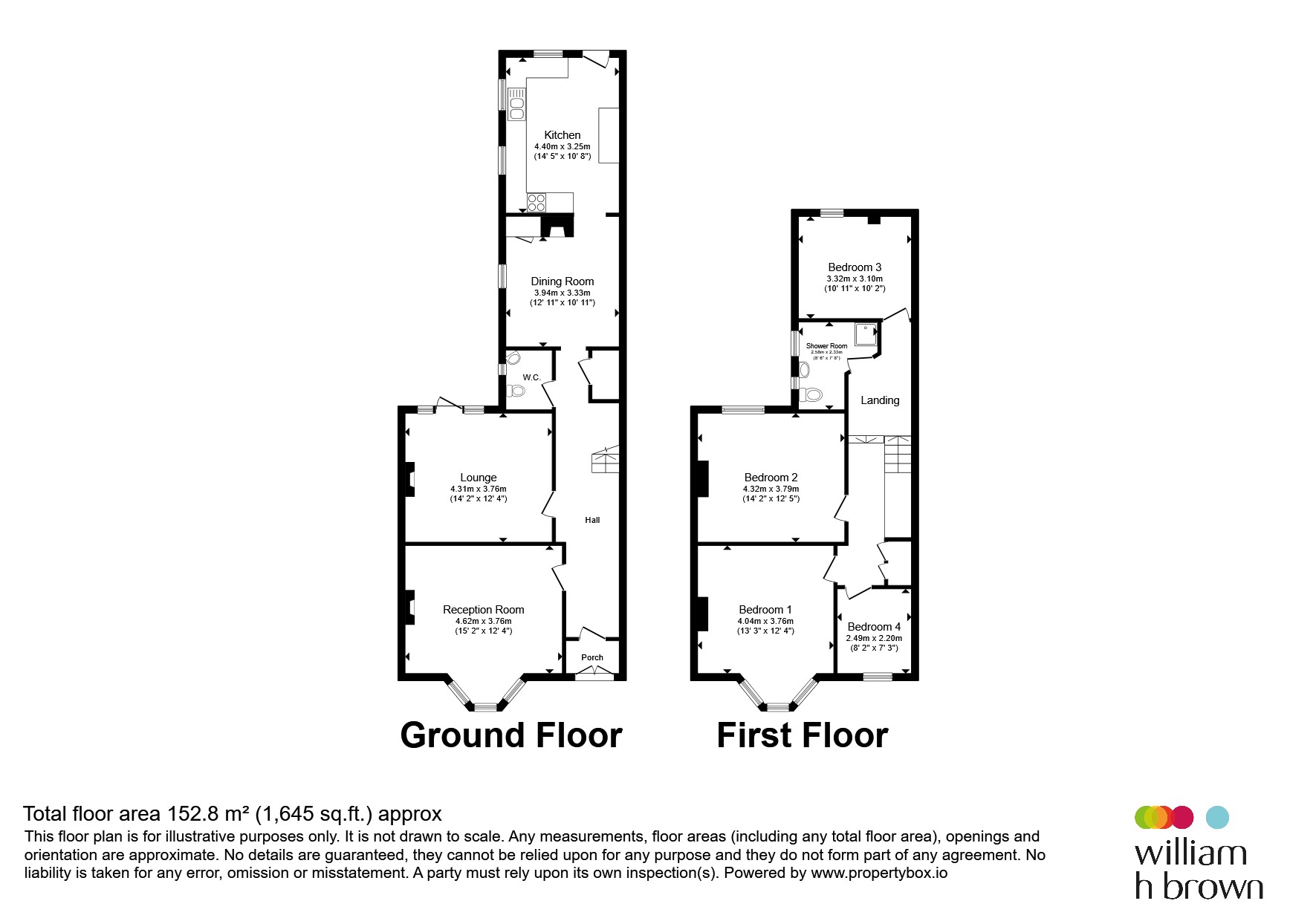 134, Lynn Road, Wisbech floorplan
