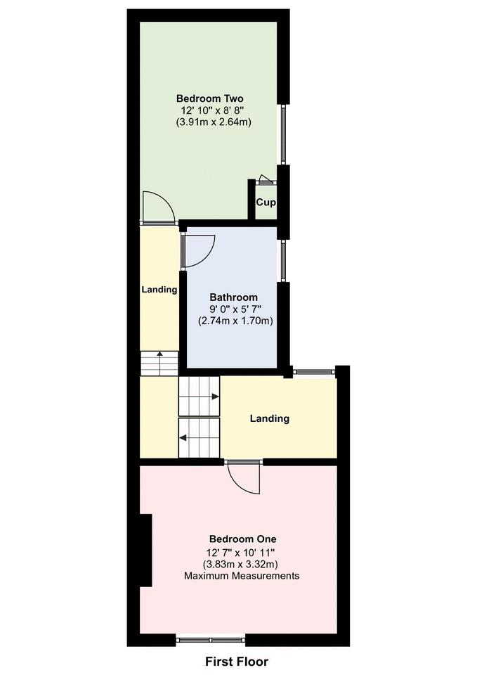 Bevis Road, Portsmouth PO2, 2 bedroom terraced house for sale