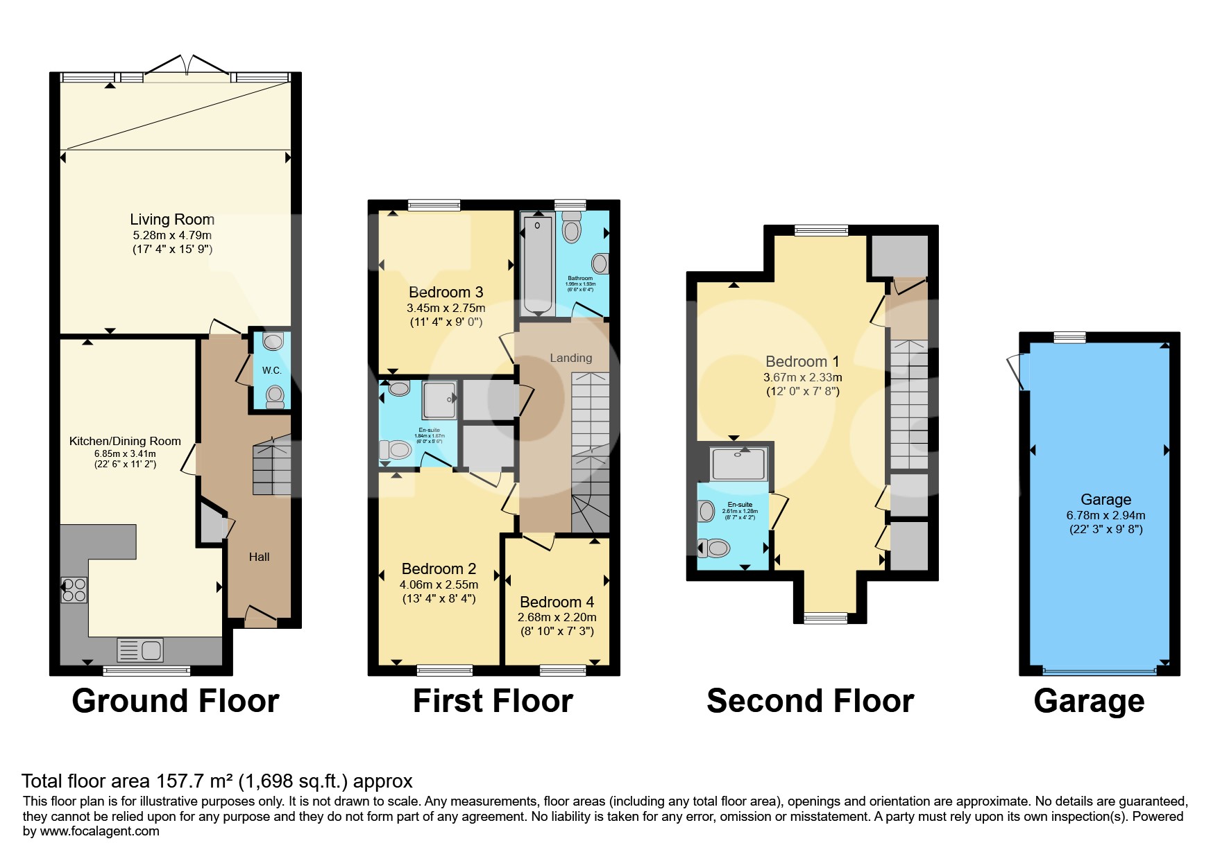 14 Gantry Place, Cotton Lane, Greenhithe floorplan