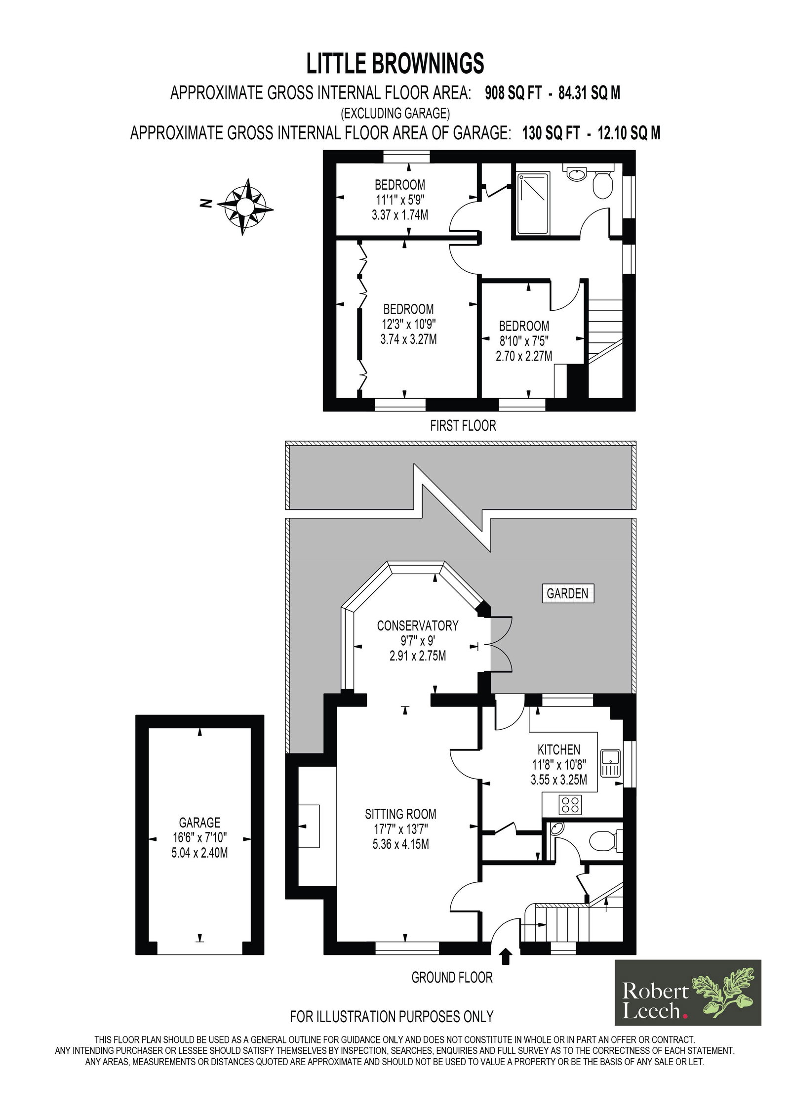Little Brownings, The Brownings, Edenbridge floorplan