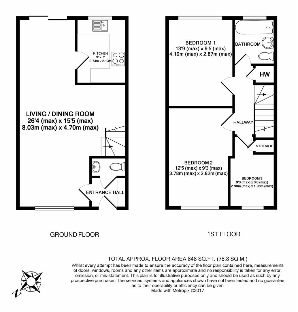 305, Dedworth Road, Windsor floorplan