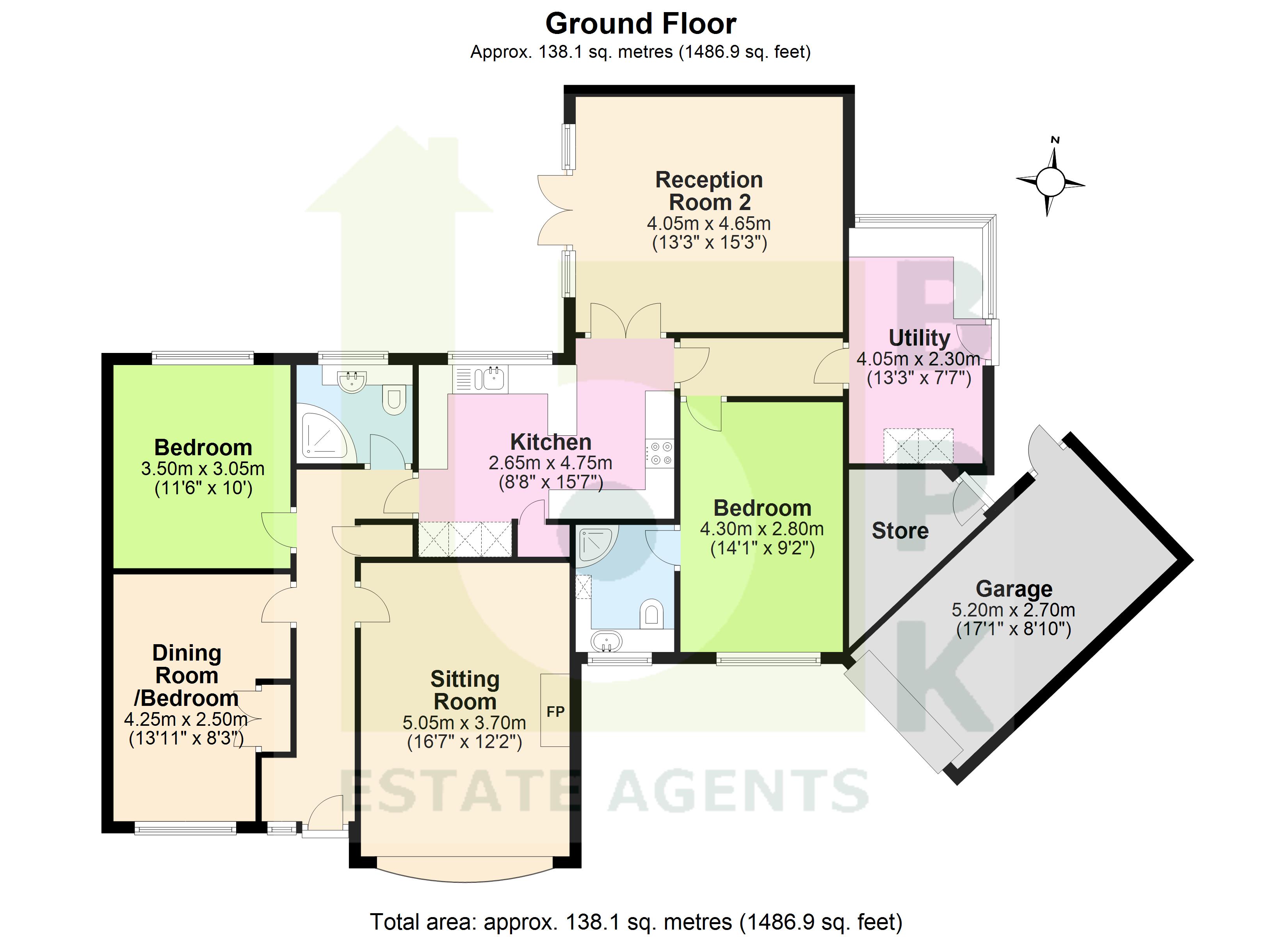 Brunstock Close, Carlisle, Cumbria CA3, 3 bedroom bungalow for sale
