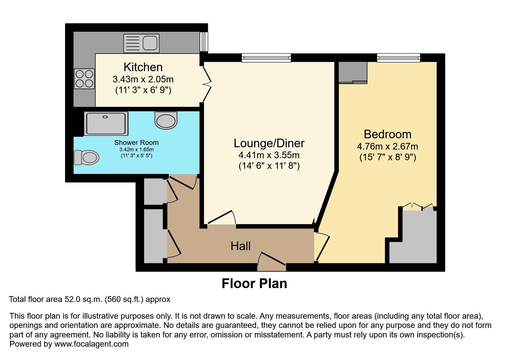 18, Nevyll Court, Thorpe Bay floorplan
