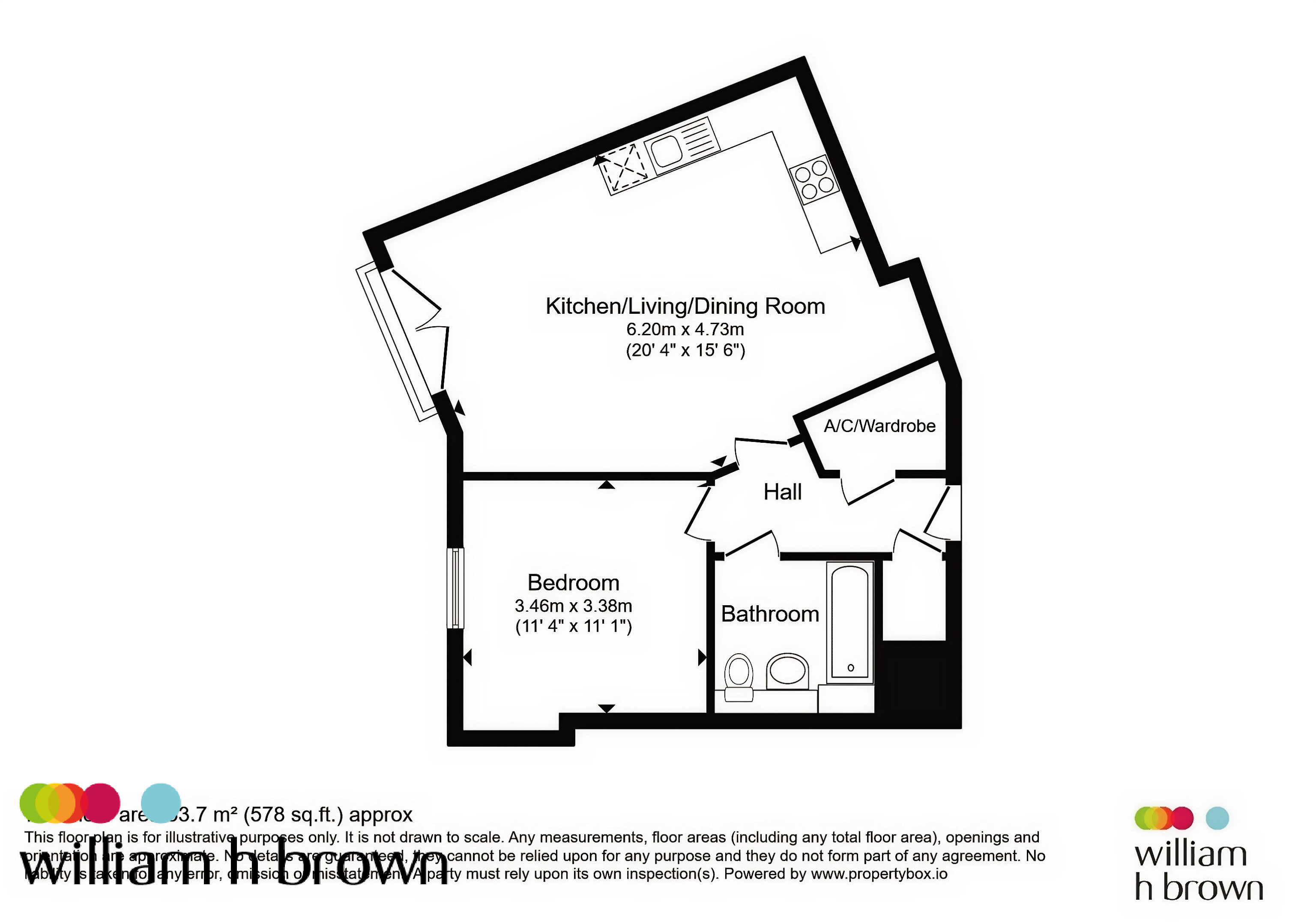 The Winerack, 102, Key Street, IPSWICH floorplan