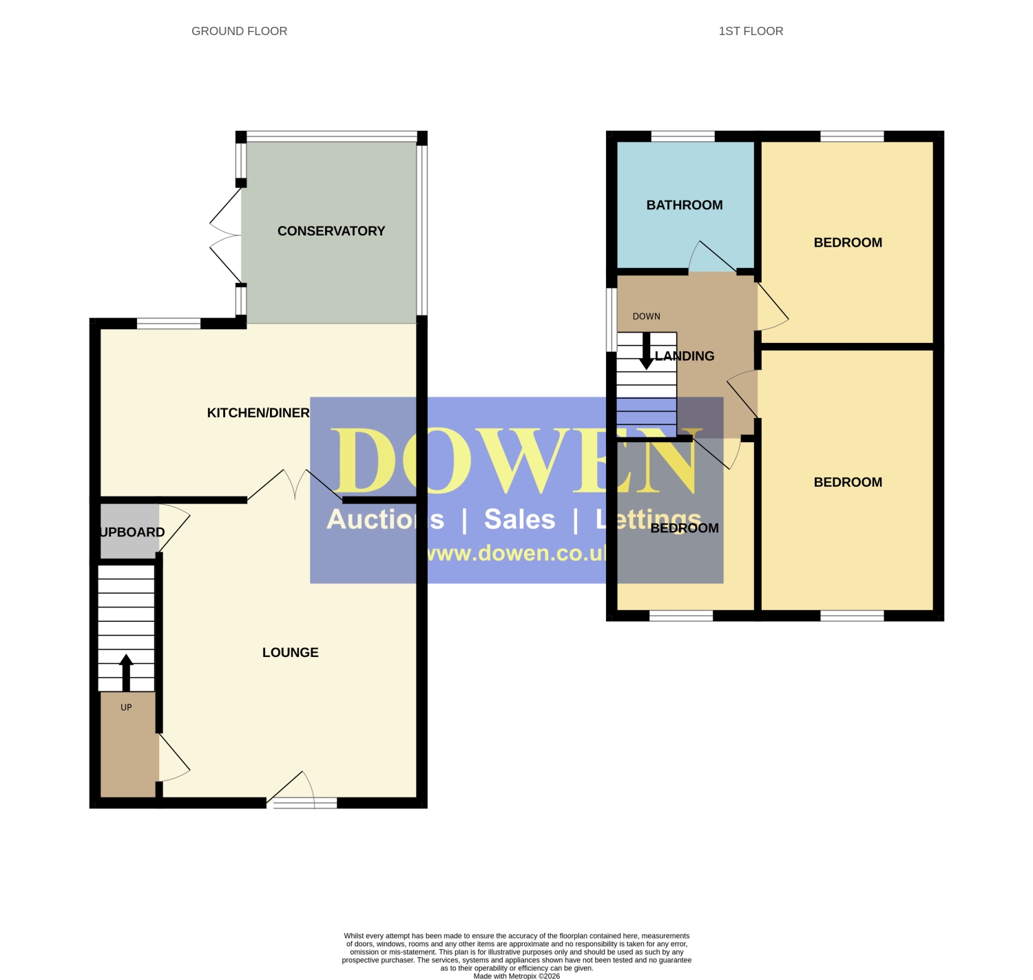 40, Moorside Crescent, Stockton-on-Tees floorplan