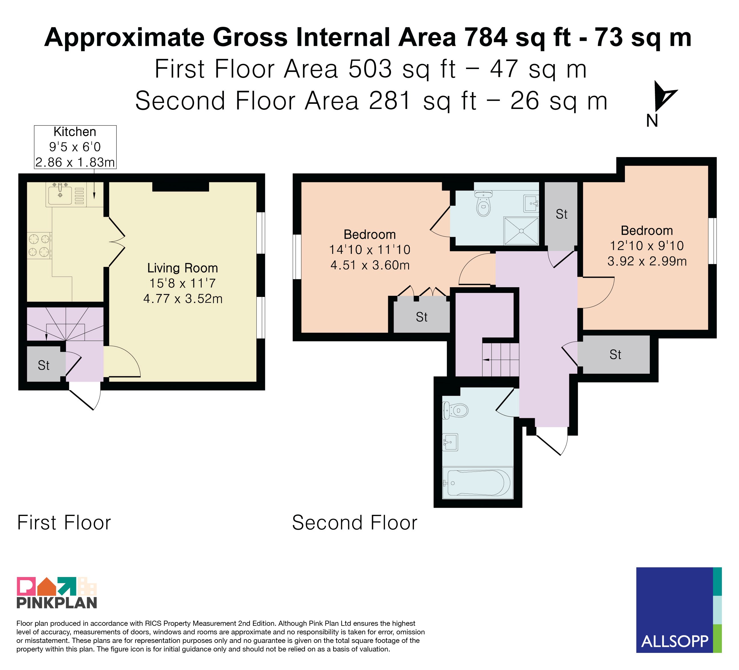 13c, Milton Road, Harpenden floorplan