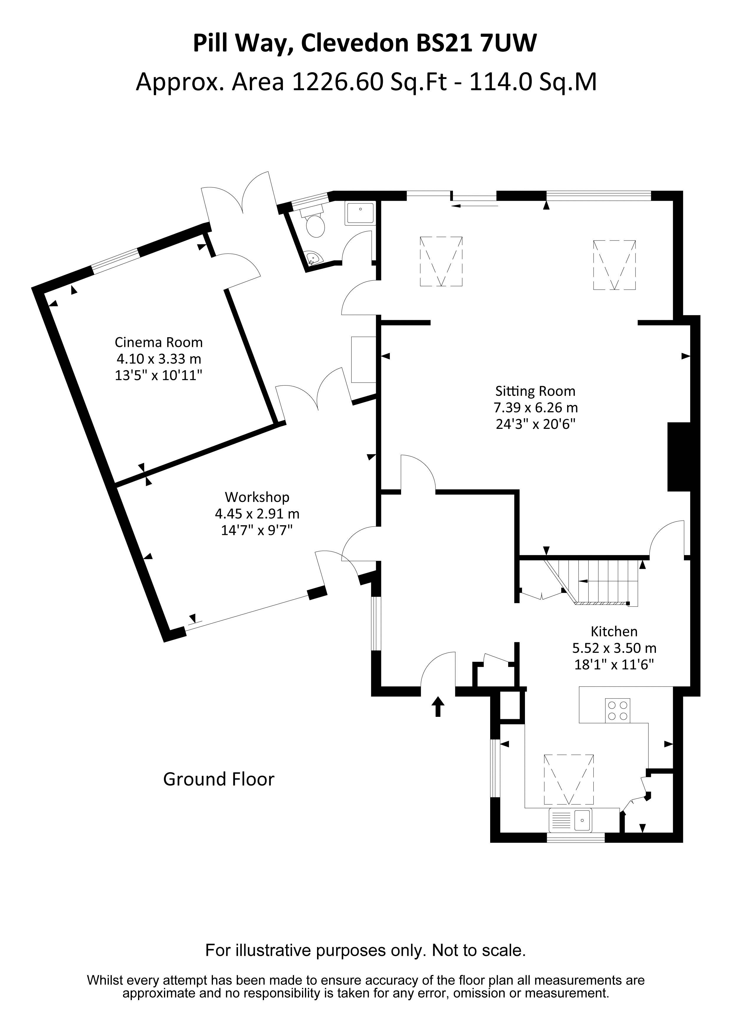 Pill Way, Clevedon floorplan