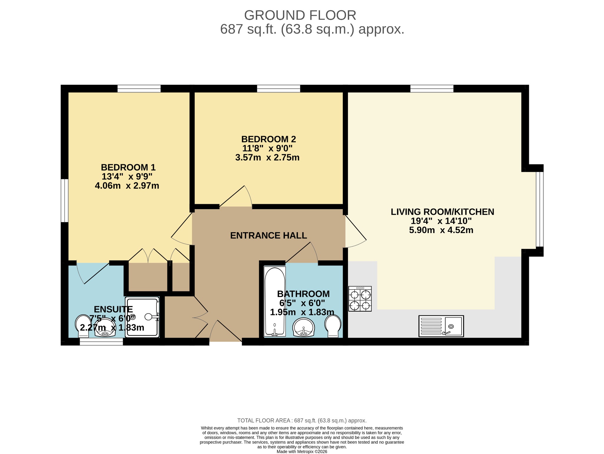 2 Beavans House, Semington Strand, Wiltshire floorplan