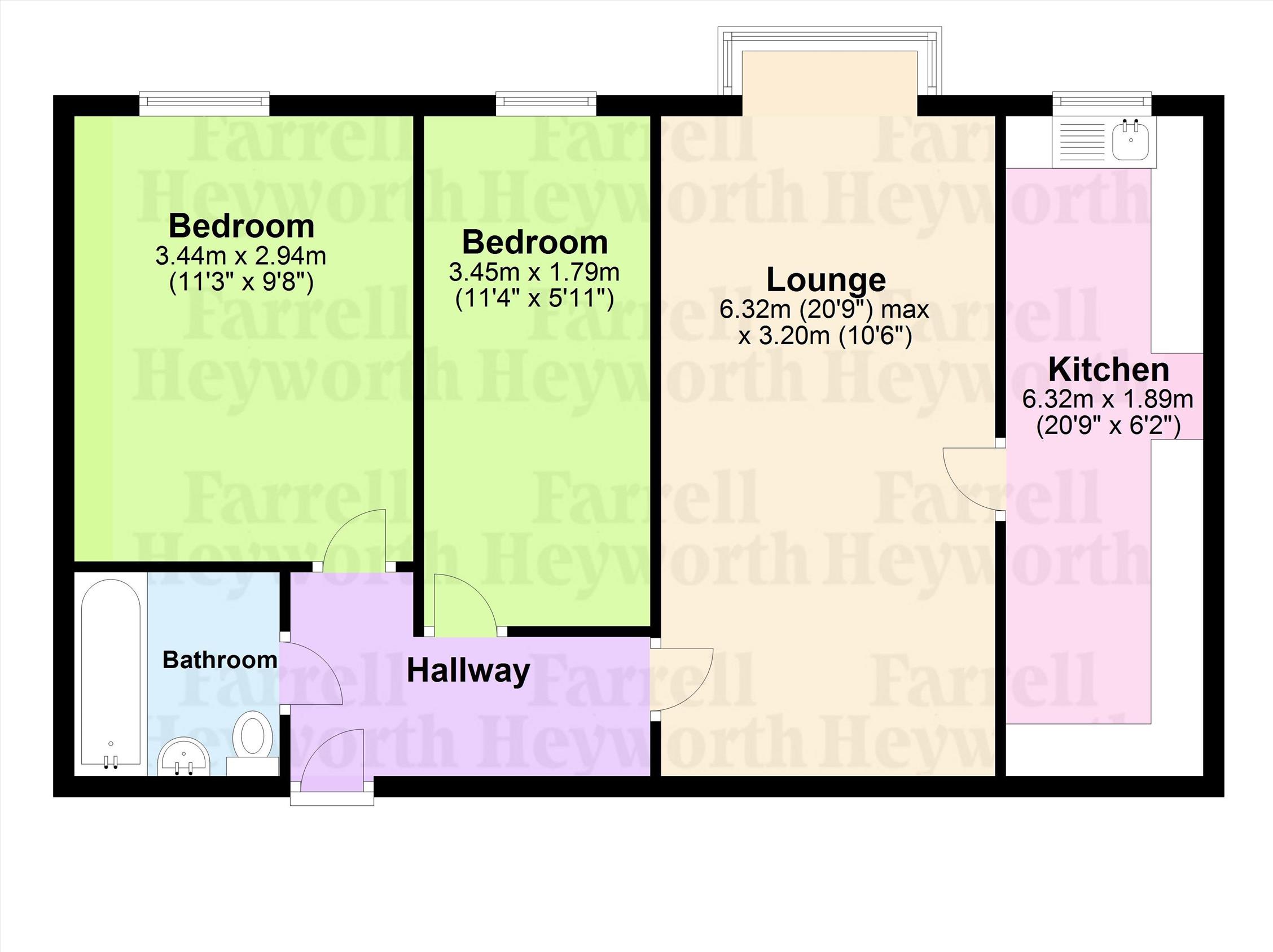 2 Bedrooms Flat for sale in Guardian Close, Preston PR2