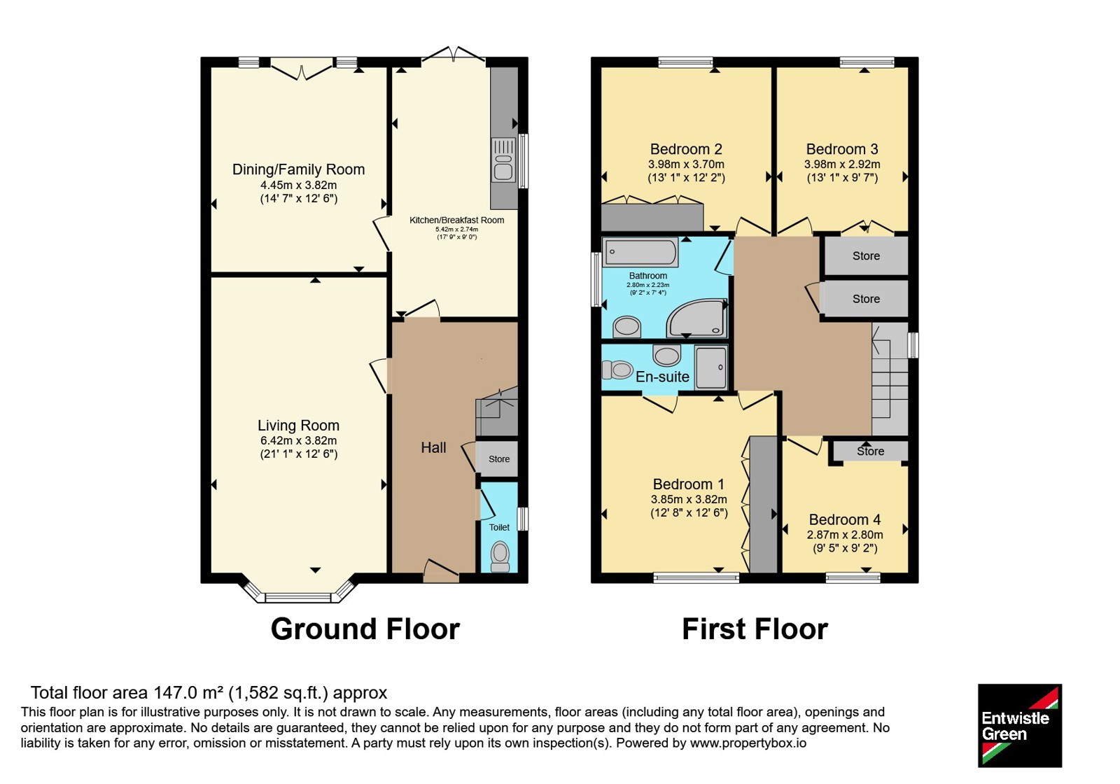 115, Northway, Merseyside floorplan
