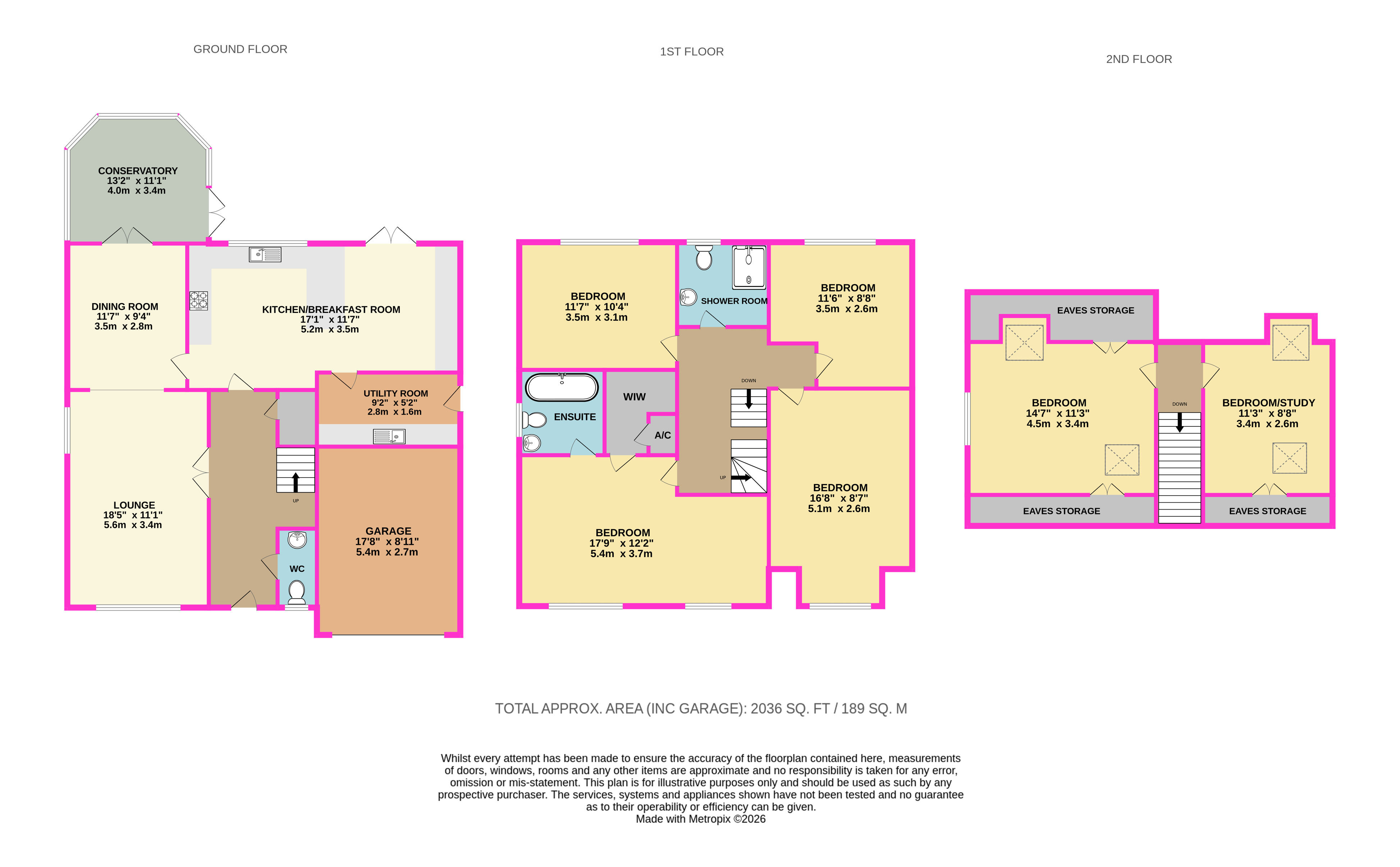 14, Queens Ride, Berkshire floorplan