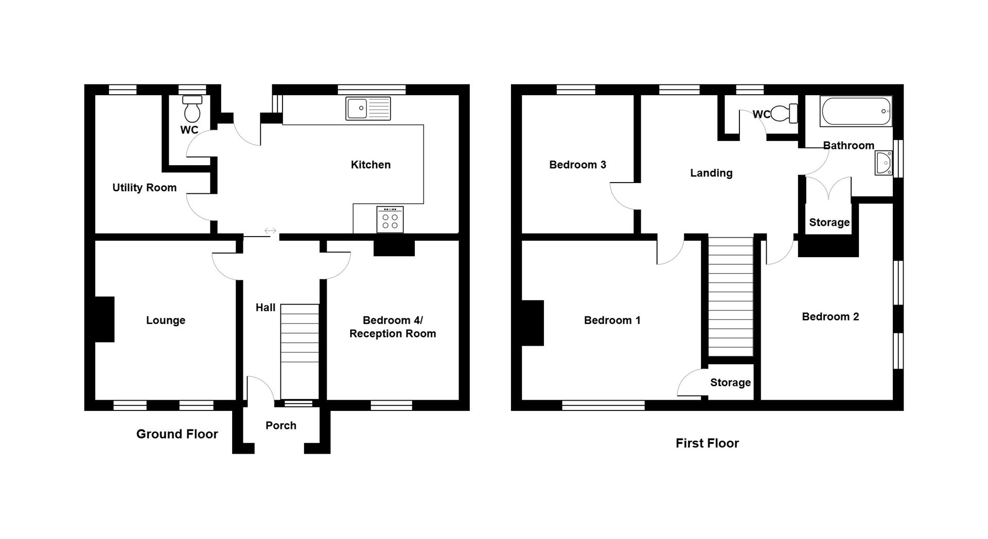 8, Three Acre Lane, Swanage floorplan