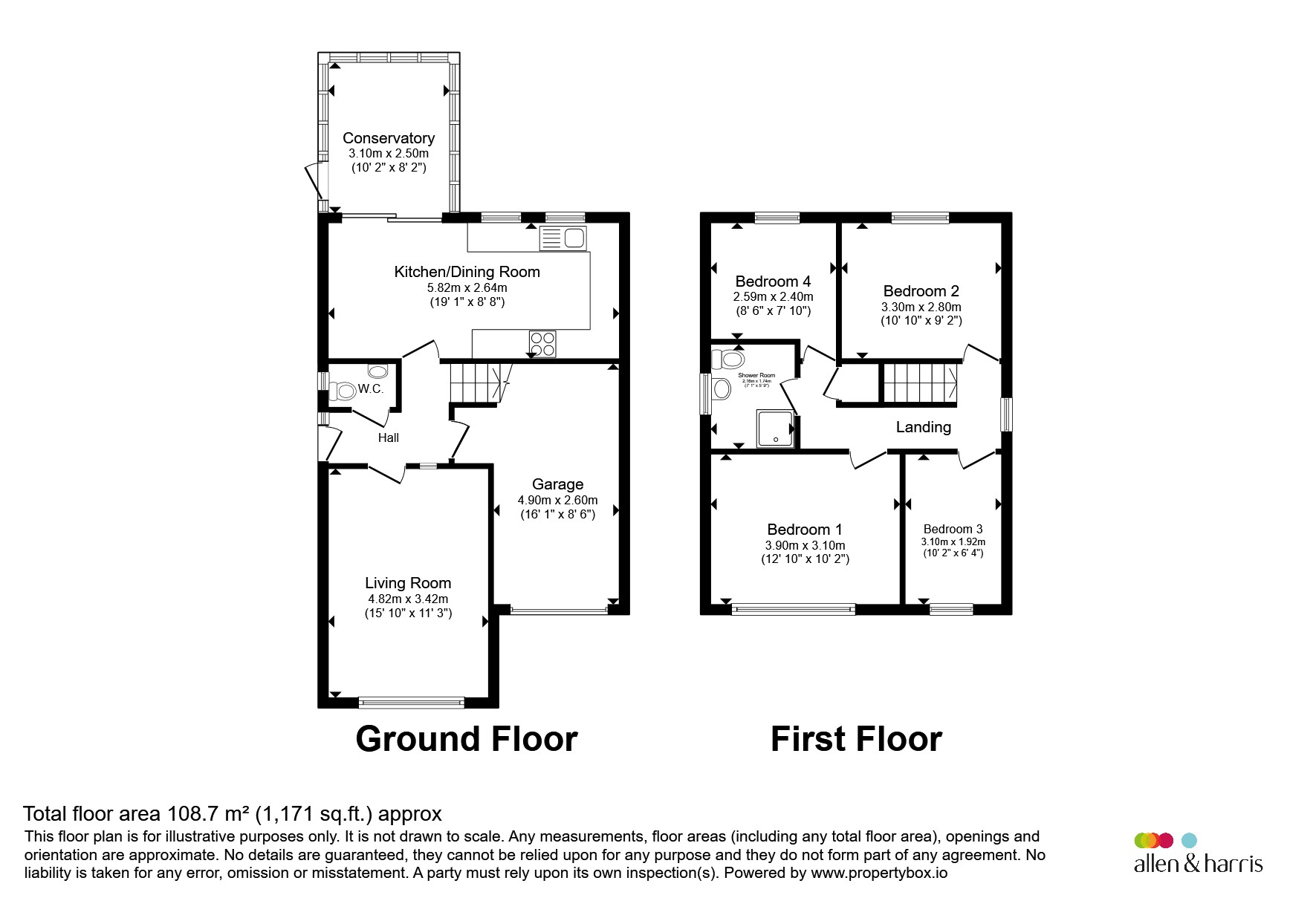 4, Beaufort Crescent, Bristol floorplan