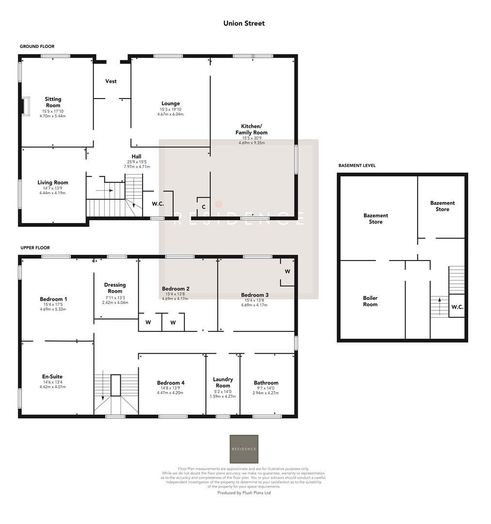 Mansewood, 62, Union Street, Hamilton floorplan