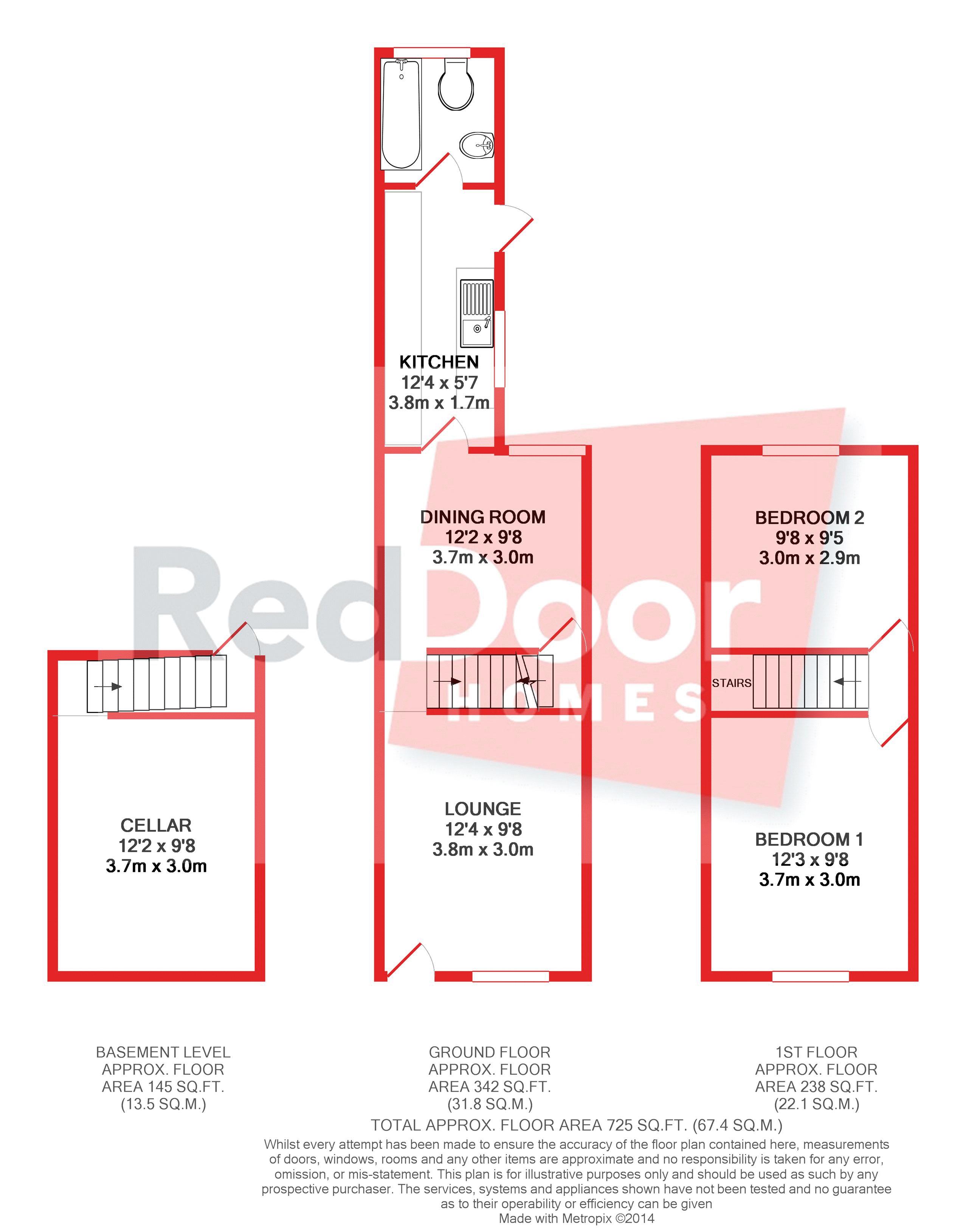 Edward Street, Chatham floorplan