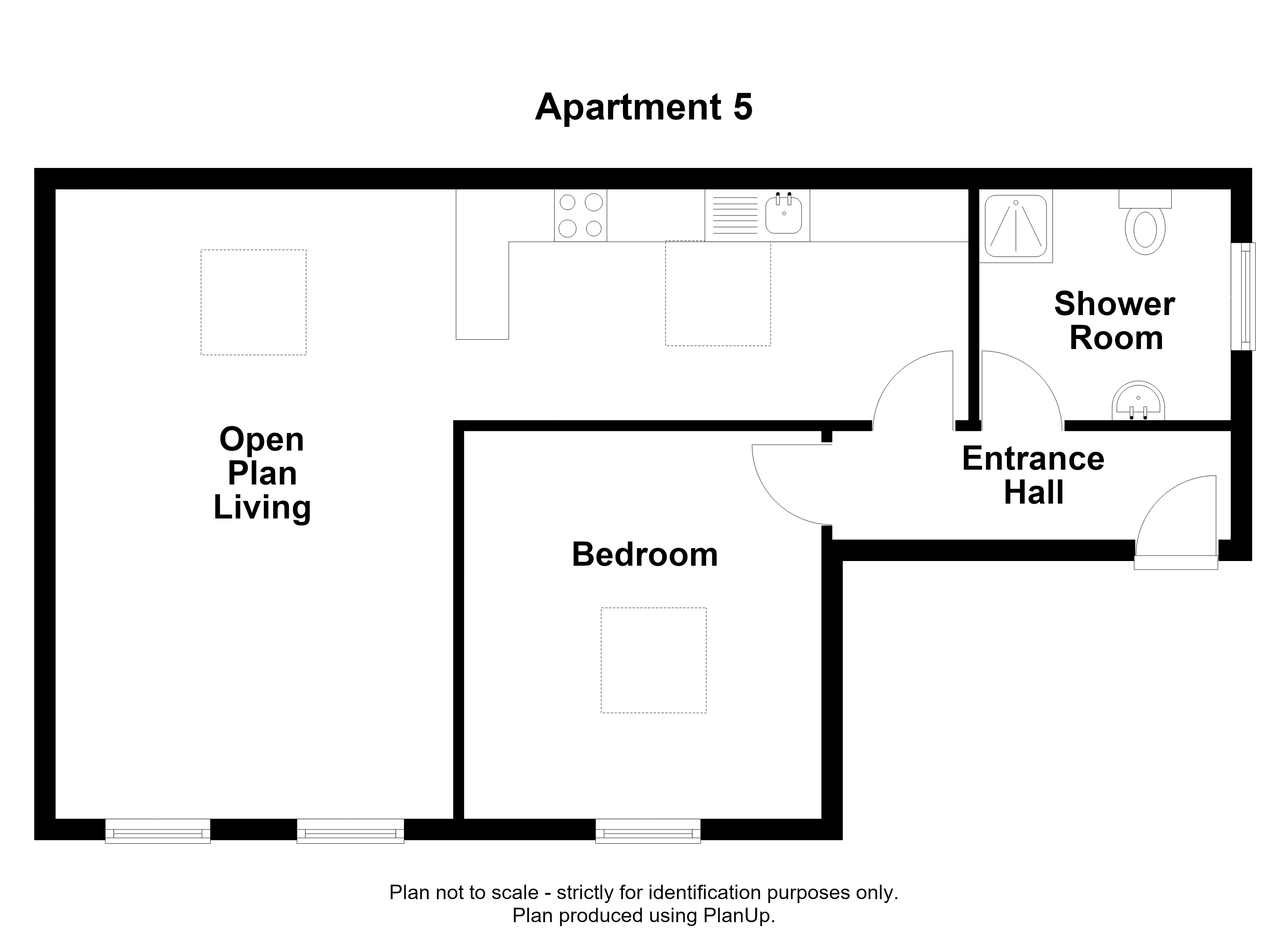 Apartment 5, Kings Court,, New Market Street, Lancashire floorplan