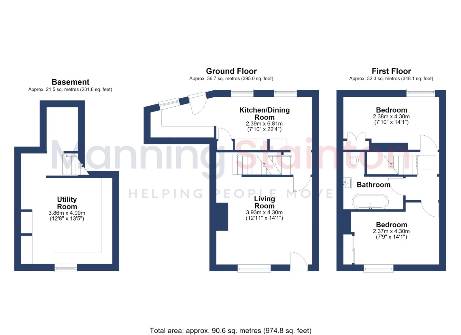 Bluebell Cottage, 232, New Road Side, Leeds floorplan