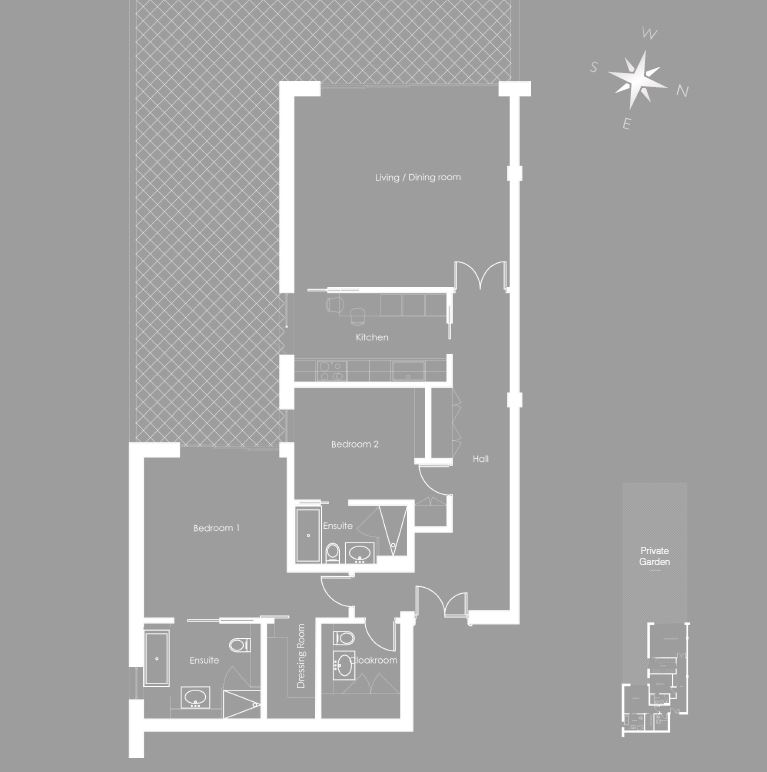 Plot 1 Knightwood Court, 381, Knightwood Court Cockfosters Road, Hertfordshire floorplan