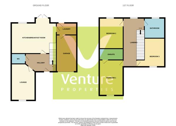 Surtees Drive, Willington floorplan