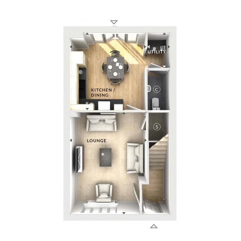 Plot 182, Ingleberry Road, Loughborough floorplan
