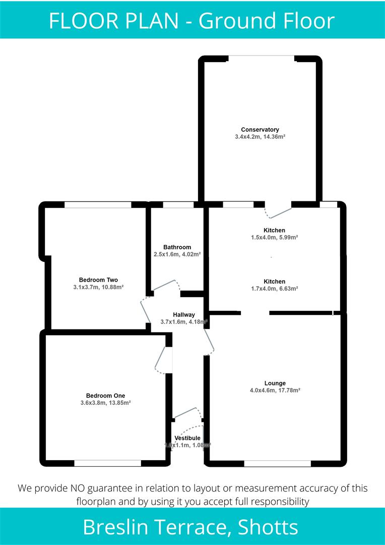 Breslin Terrace, Harthill, Shotts ML7, 2 bedroom bungalow for sale
