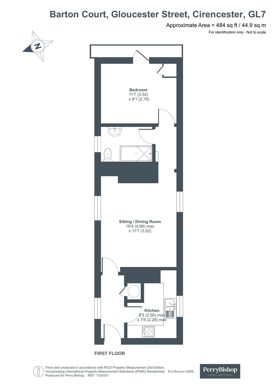 4a, Barton Court, Cirencester floorplan