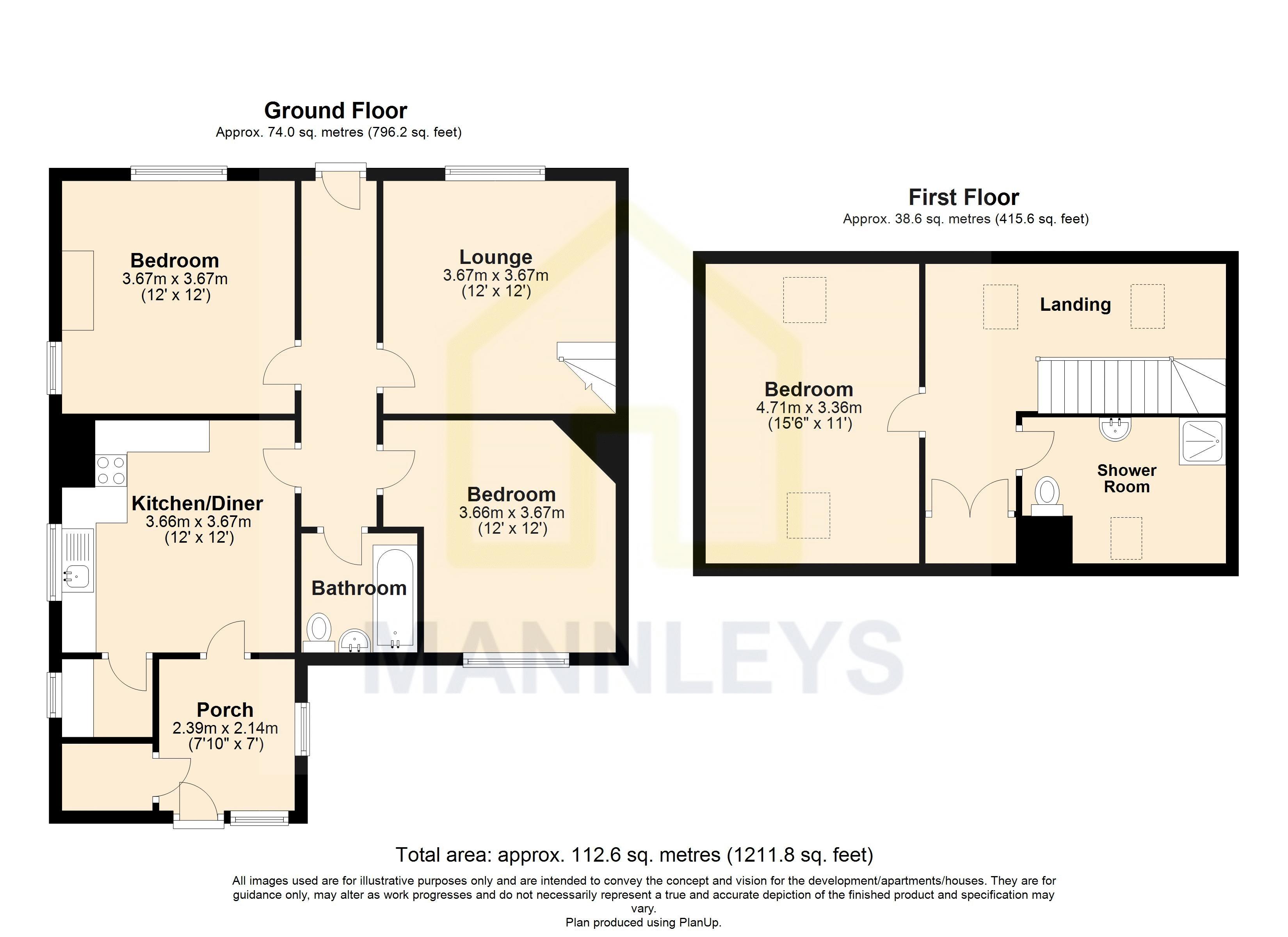 Cockshutt Road, Oakengates, Telford TF2, 3 bedroom detached bungalow