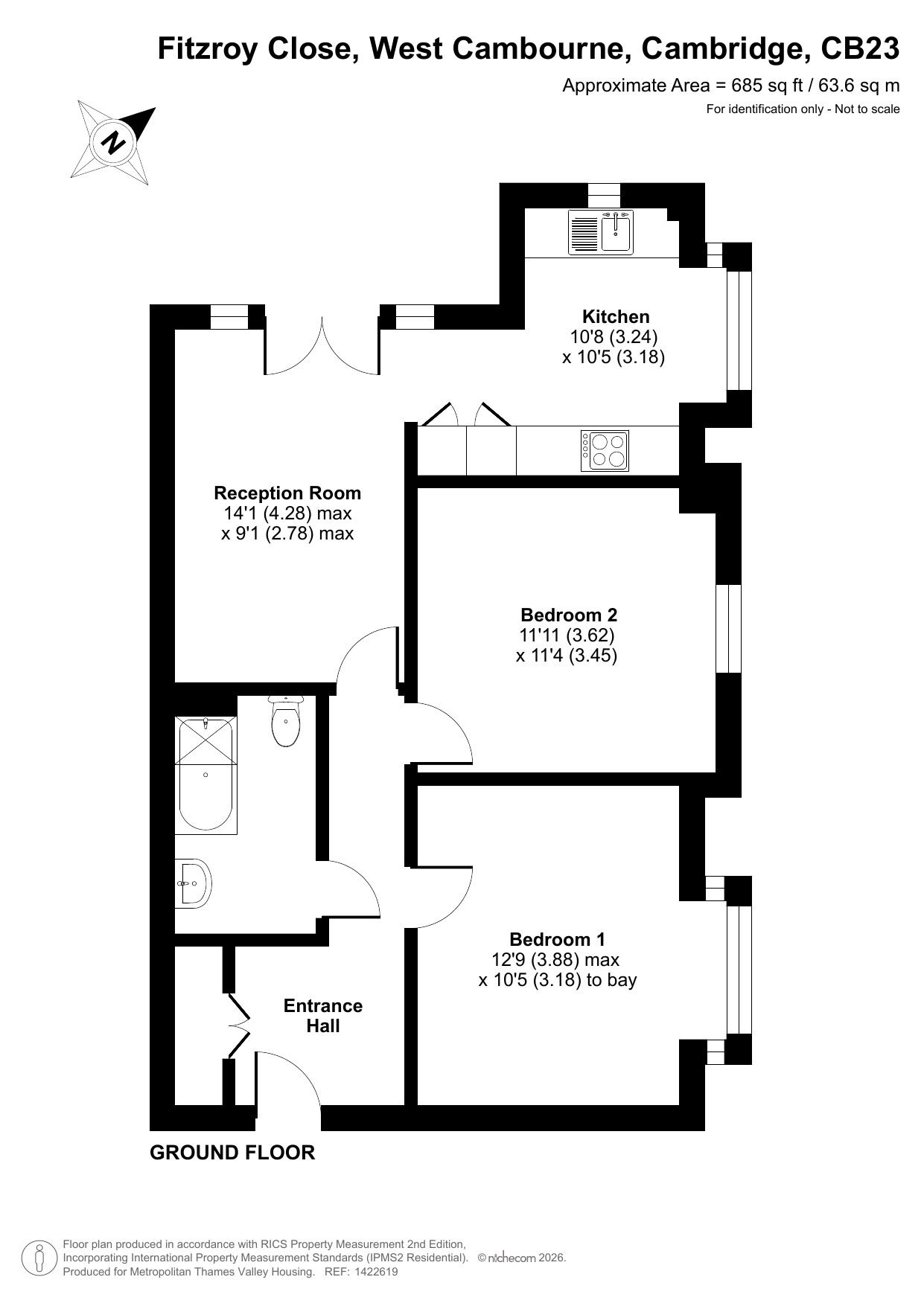 Fitzroy Close, West Cambourne floorplan