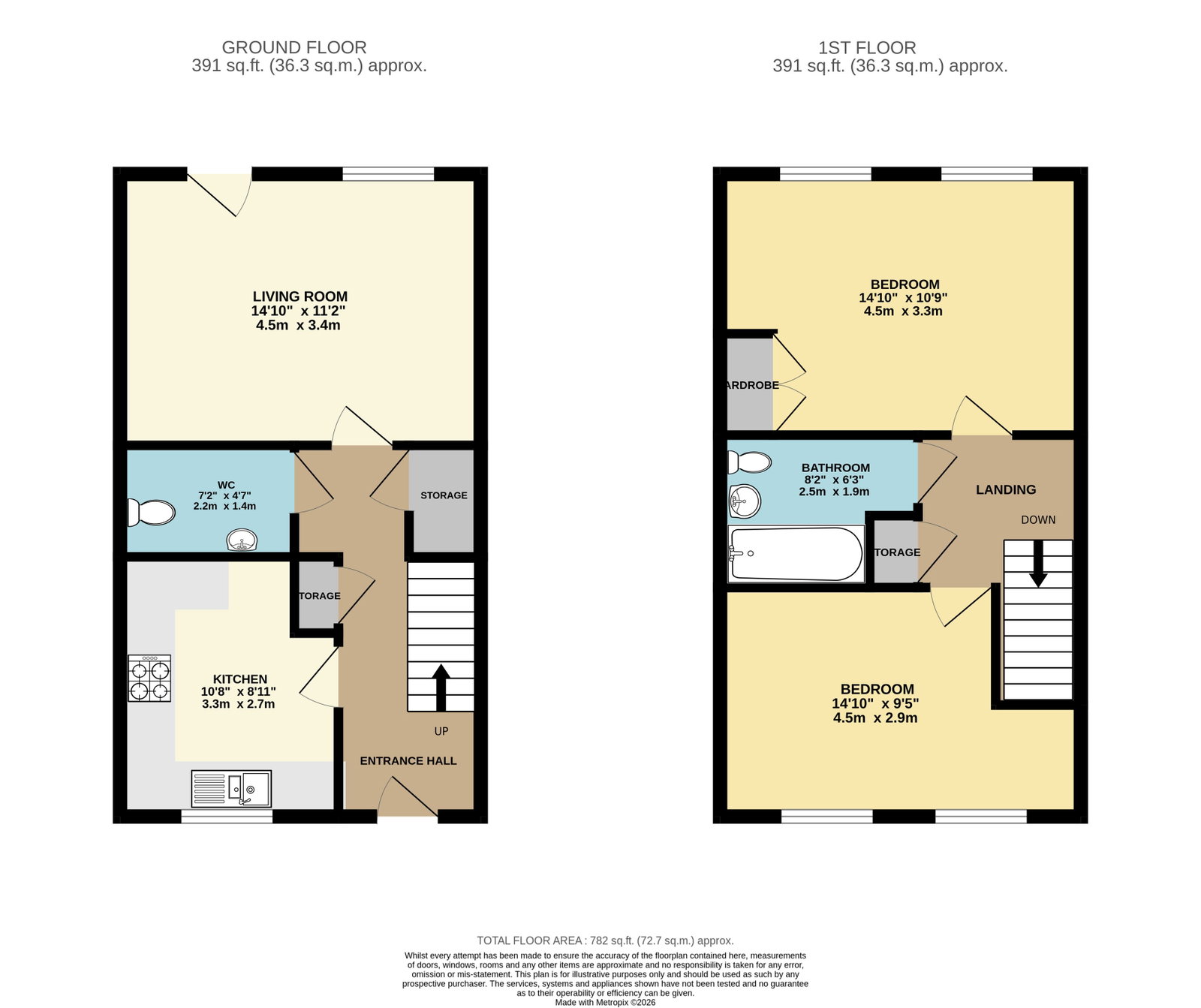 8, Kiln Row, Southampton floorplan