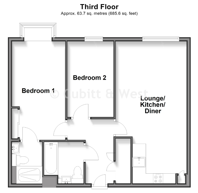 25, Ionian Heights, Brighton floorplan