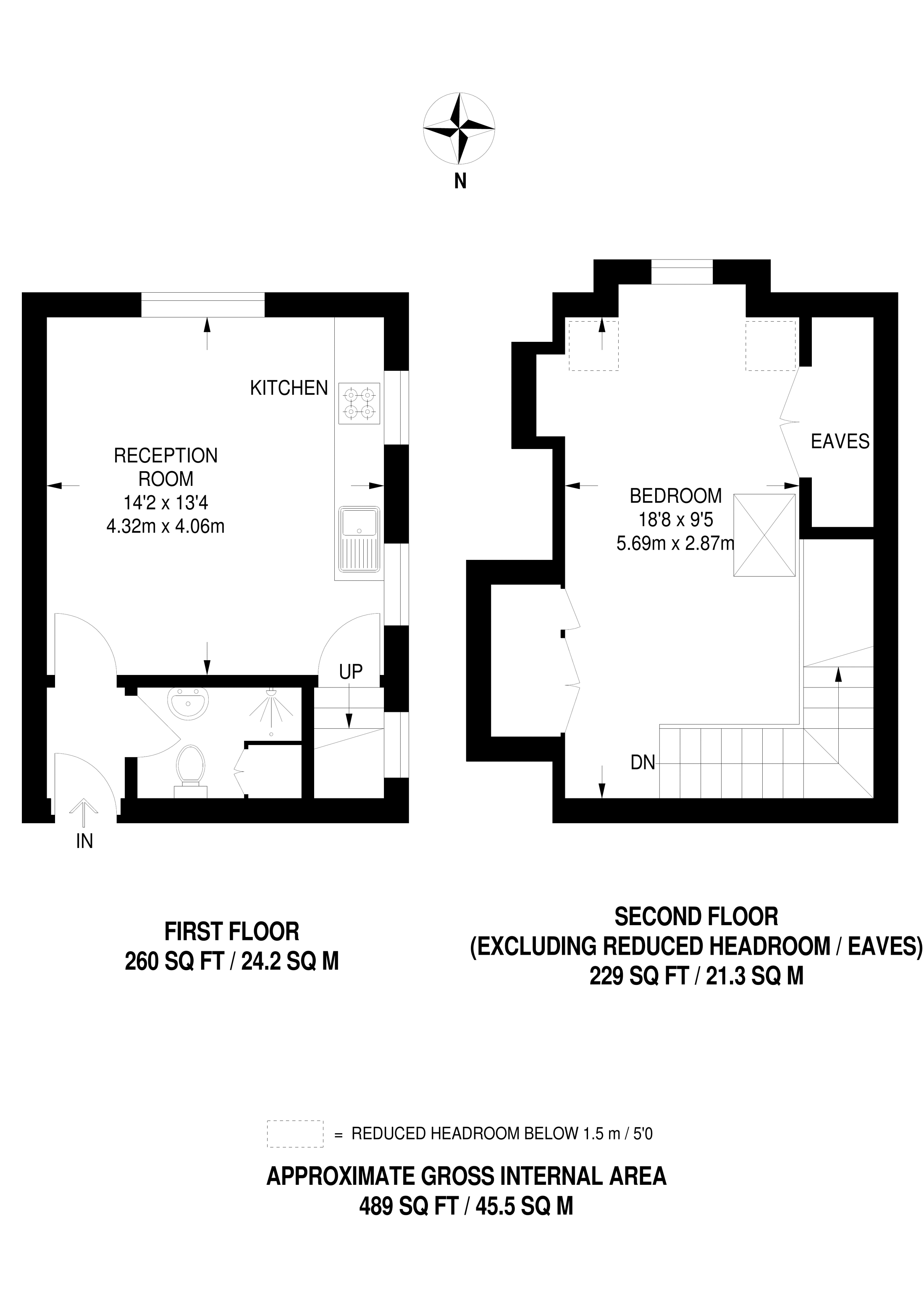 1 Bedrooms Flat to rent in Dartmouth Road, Mapesbury Estate NW2