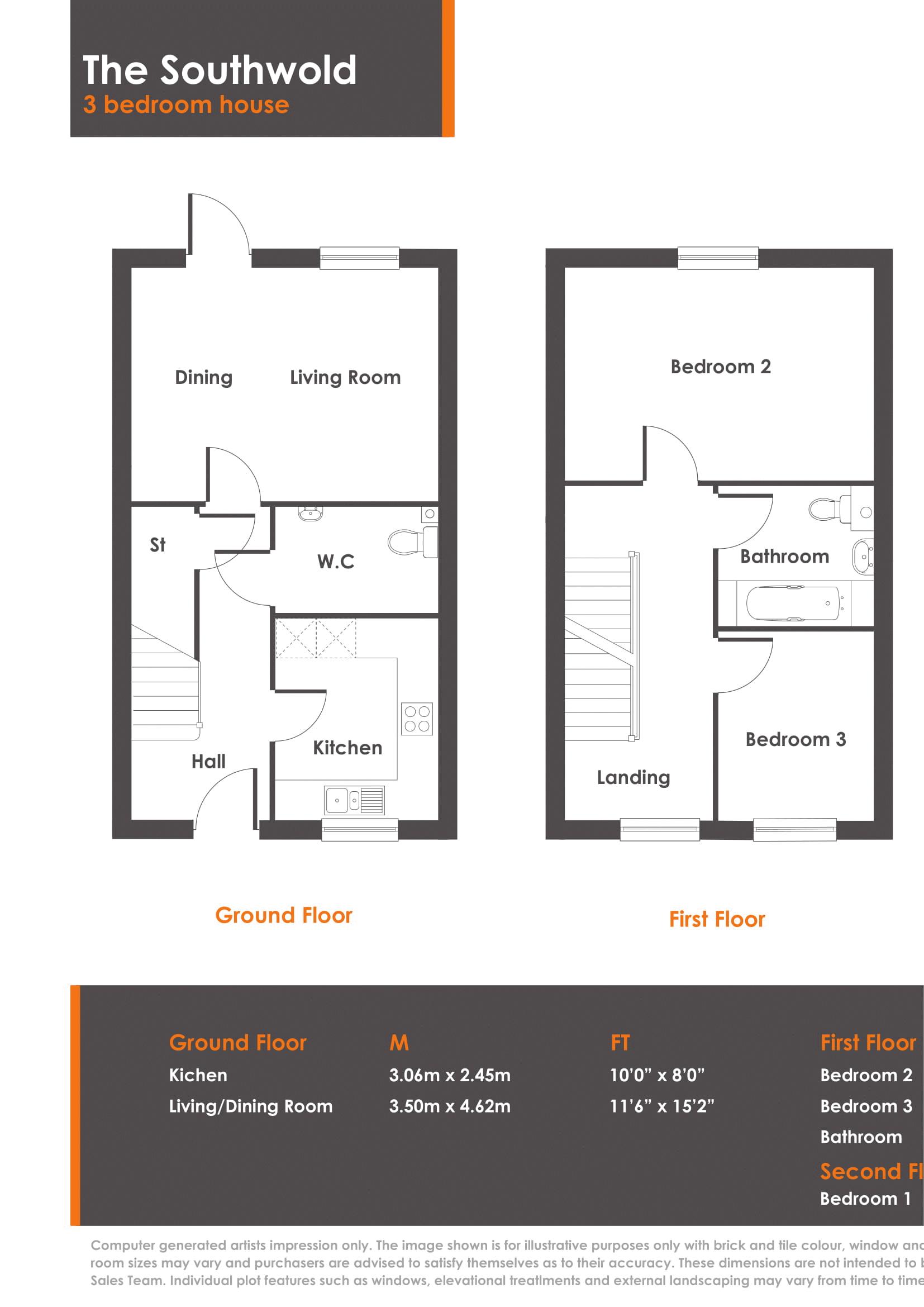 3 Bedrooms Town house for sale in Perth Road, Bicester OX26