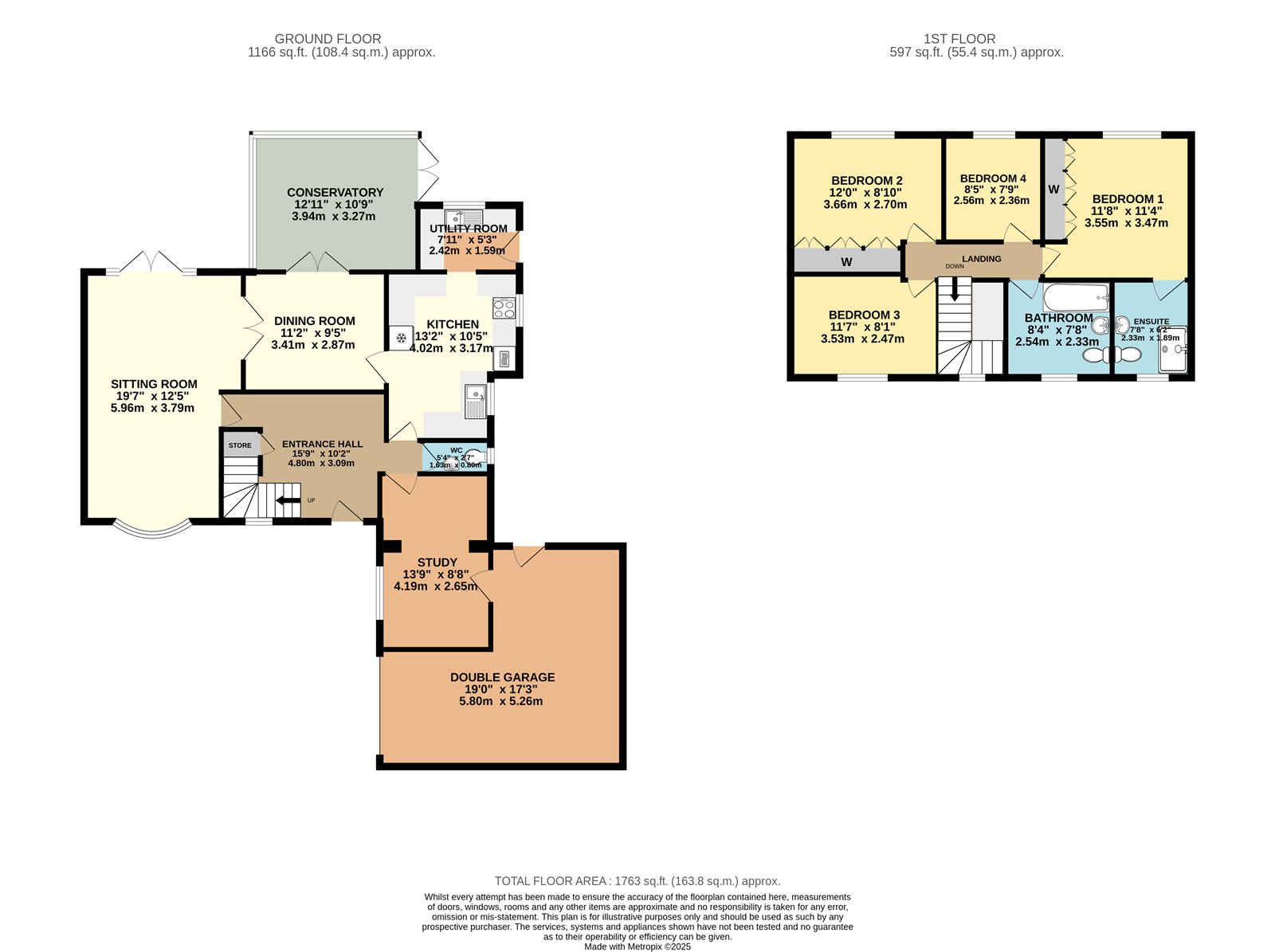 3, Harvard Close, Milton Keynes floorplan
