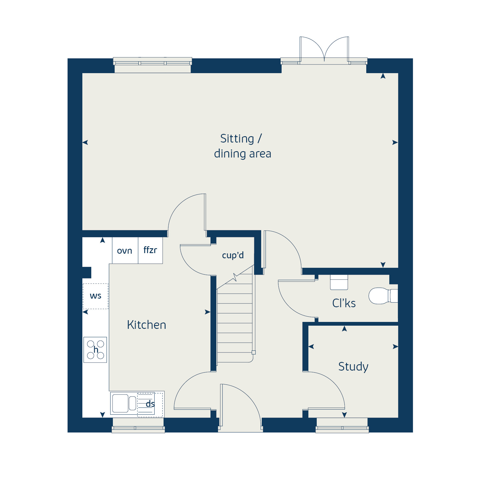 133, 1 Shearwater Way, Seaton floorplan
