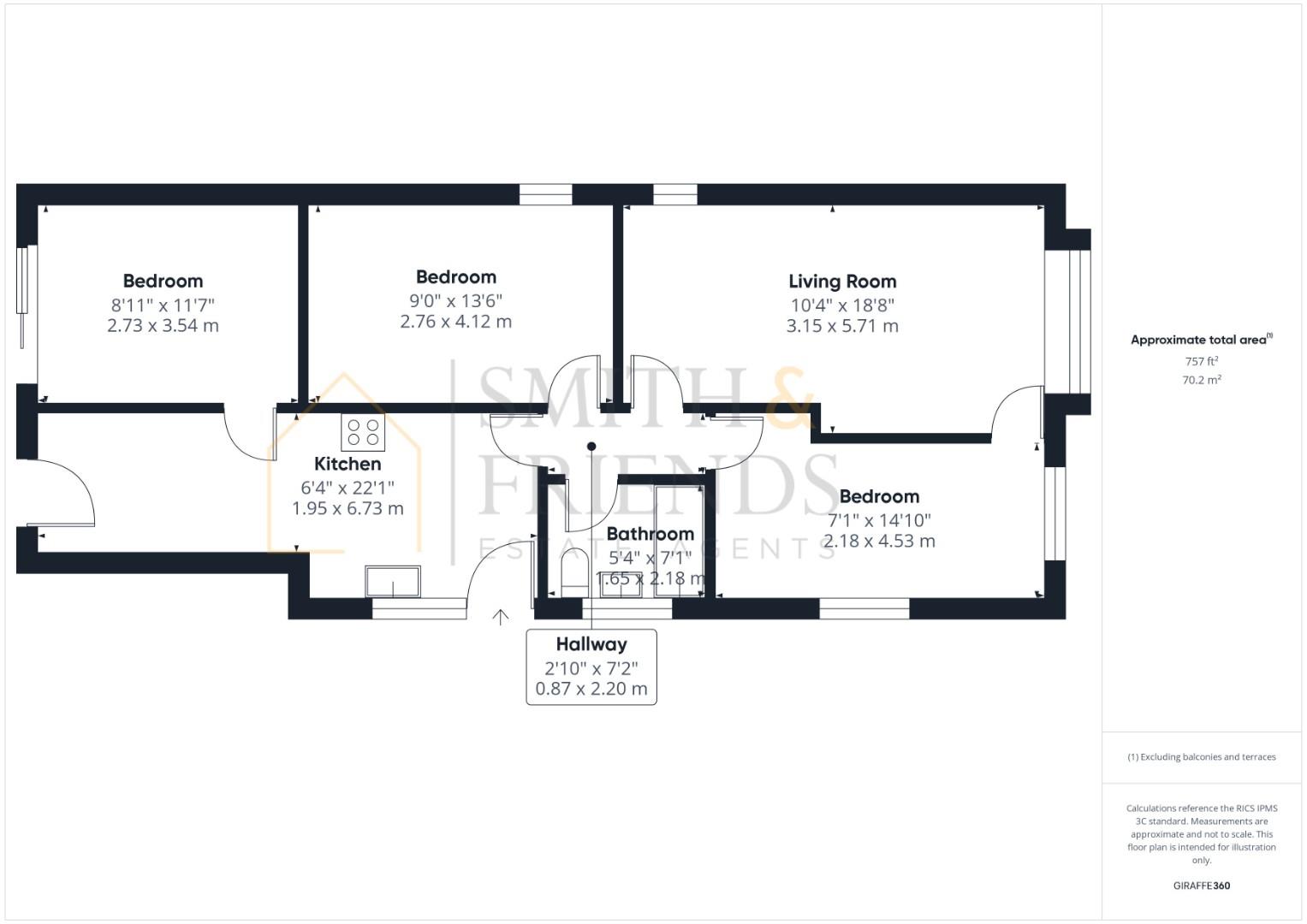 4, Barrington Avenue, Stockton-On-Tees floorplan
