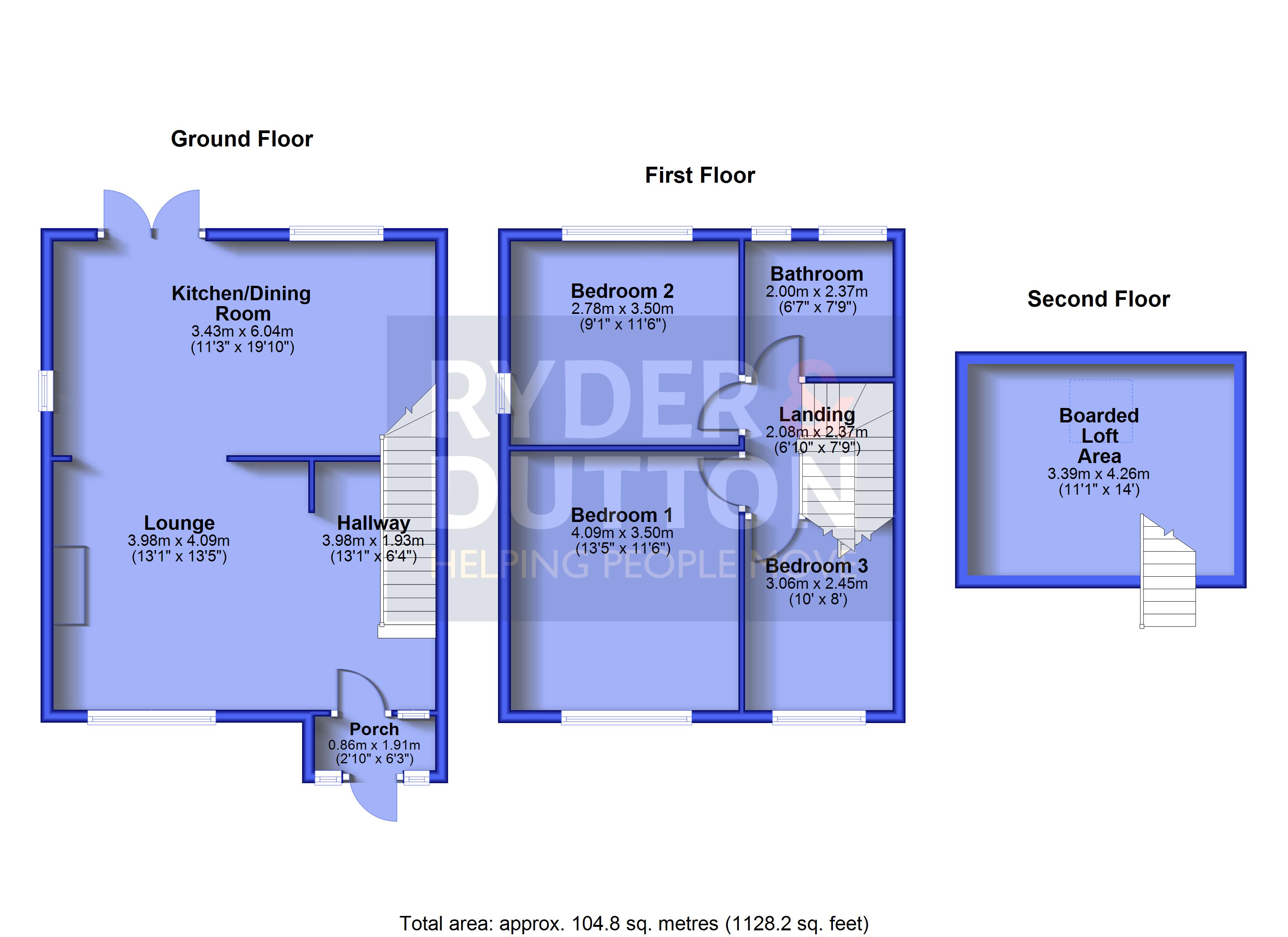 101, Kenyon Lane, Manchester floorplan
