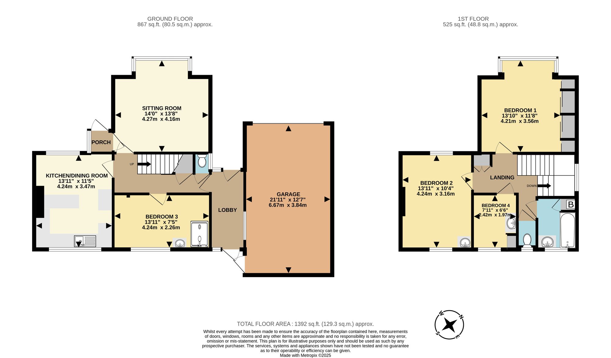8 Cadewell Lane, Torquay floorplan