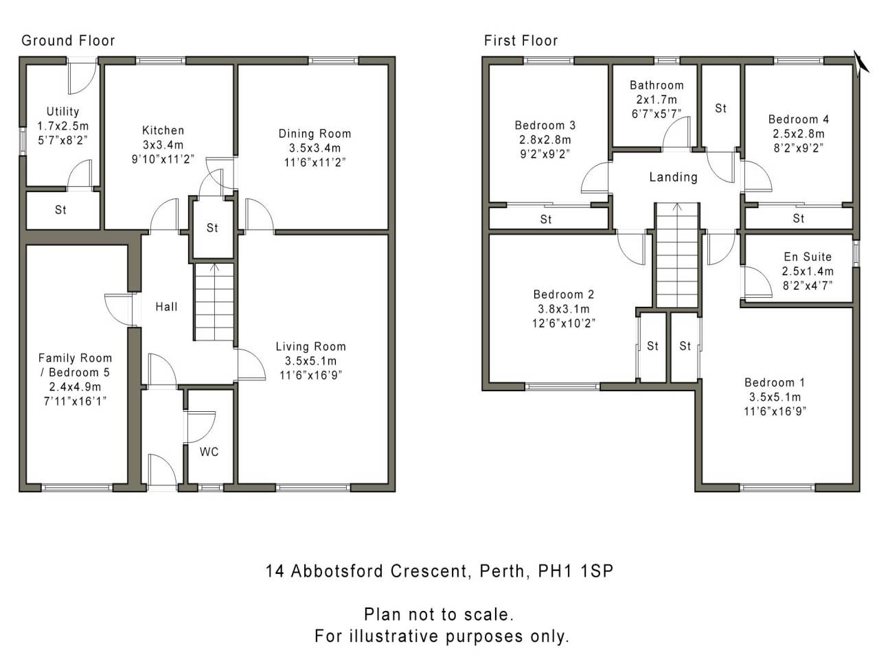 5 bed detached house for sale in Abbotsford Crescent, Perth PH1 Zoopla