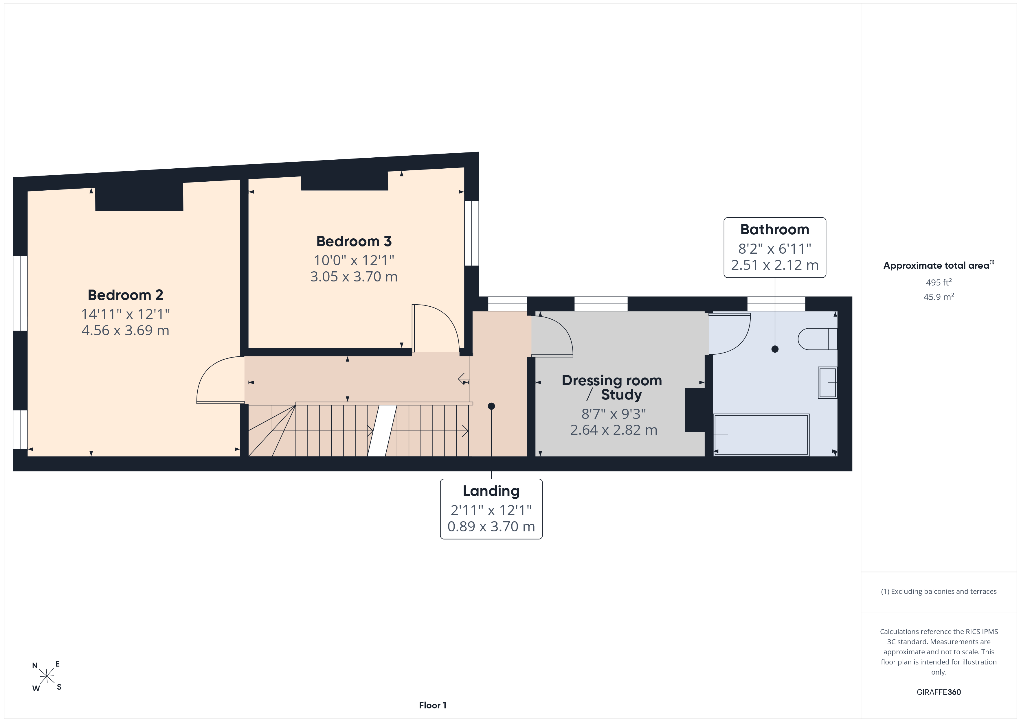 Woodborough Road, Nottingham floorplan